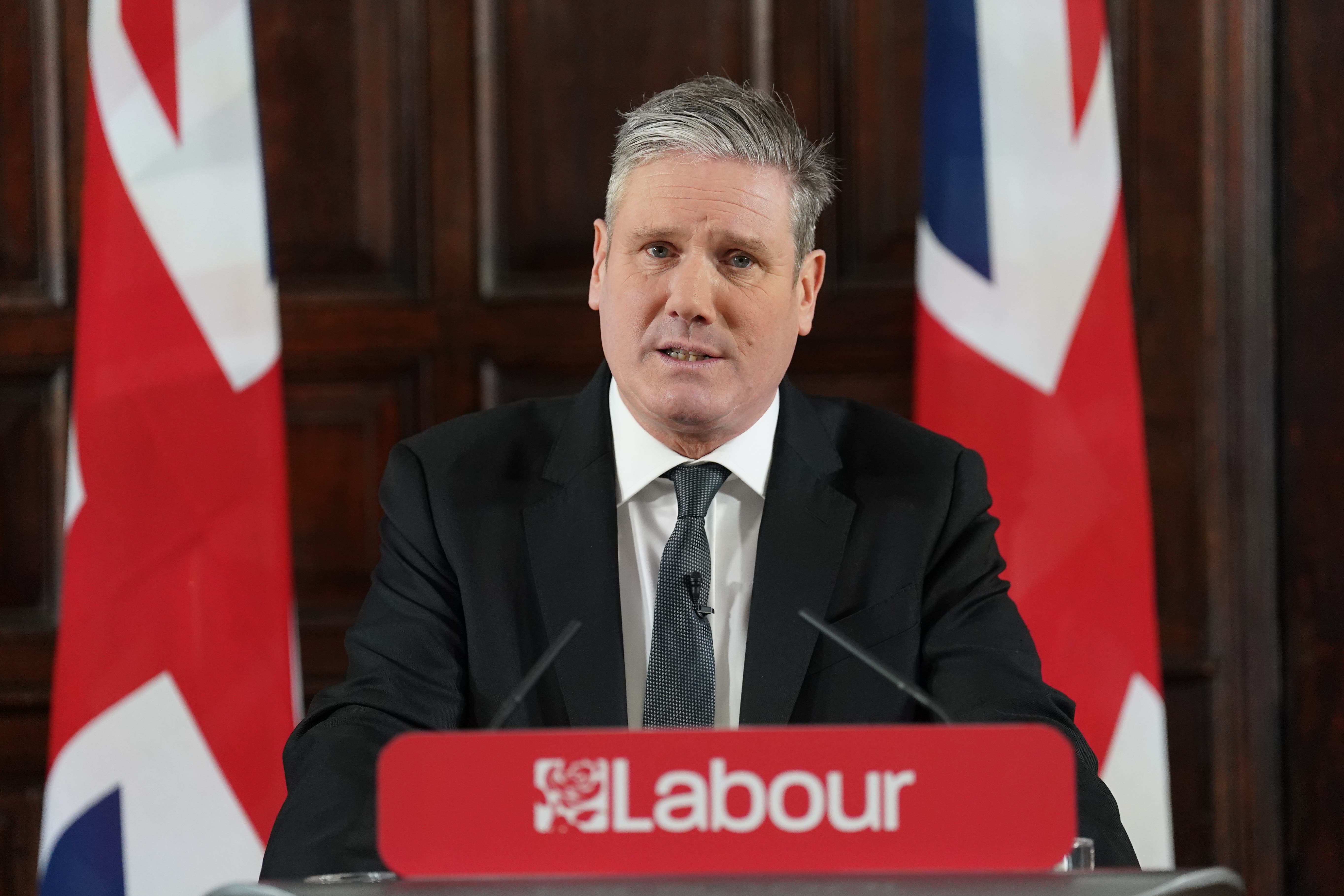 Labour Party leader Sir Keir Starmer (Stefan Rousseau/PA)