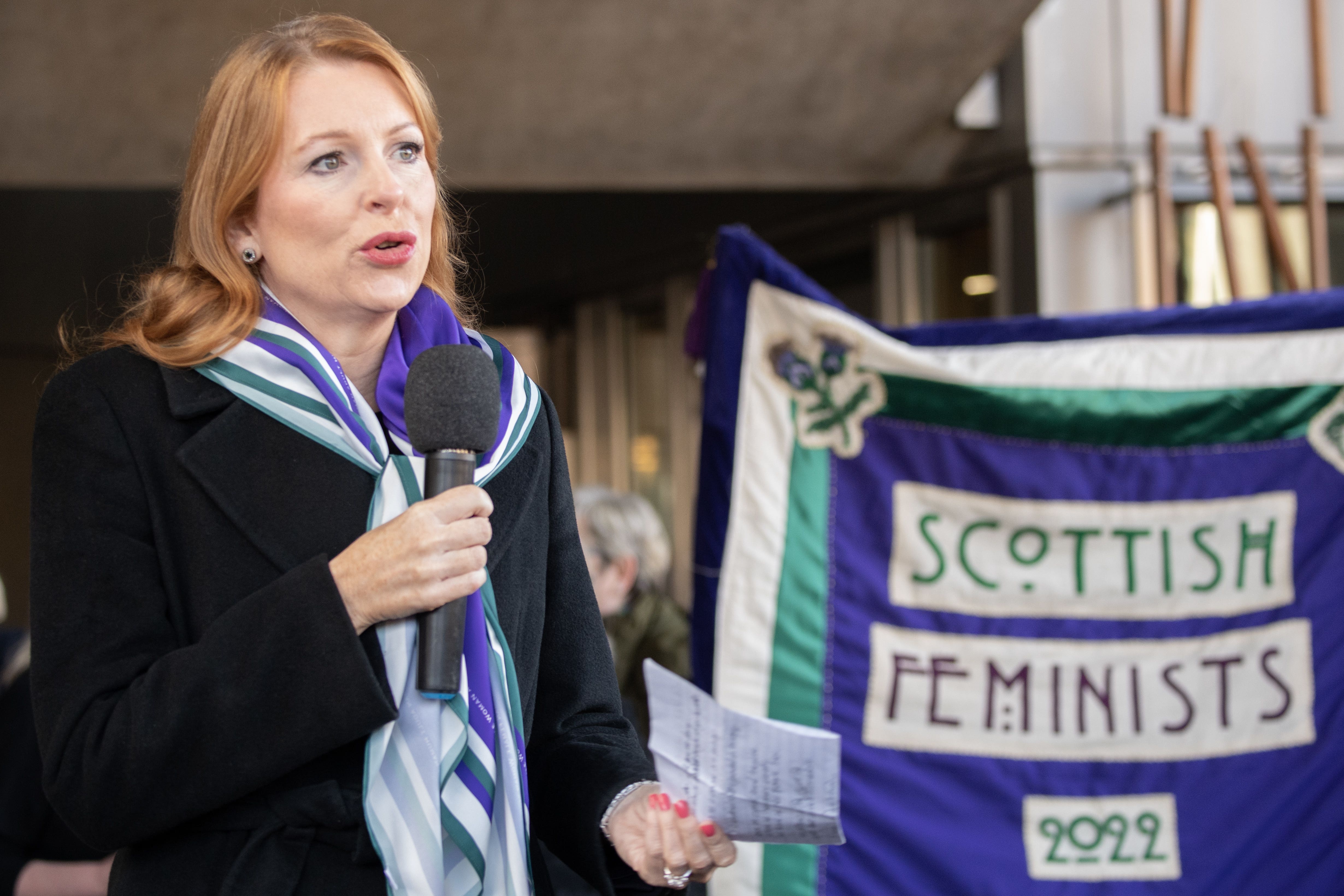 Ash Regan announced her candidacy for the SNP leadership on Sunday (Lesley Martin/PA)