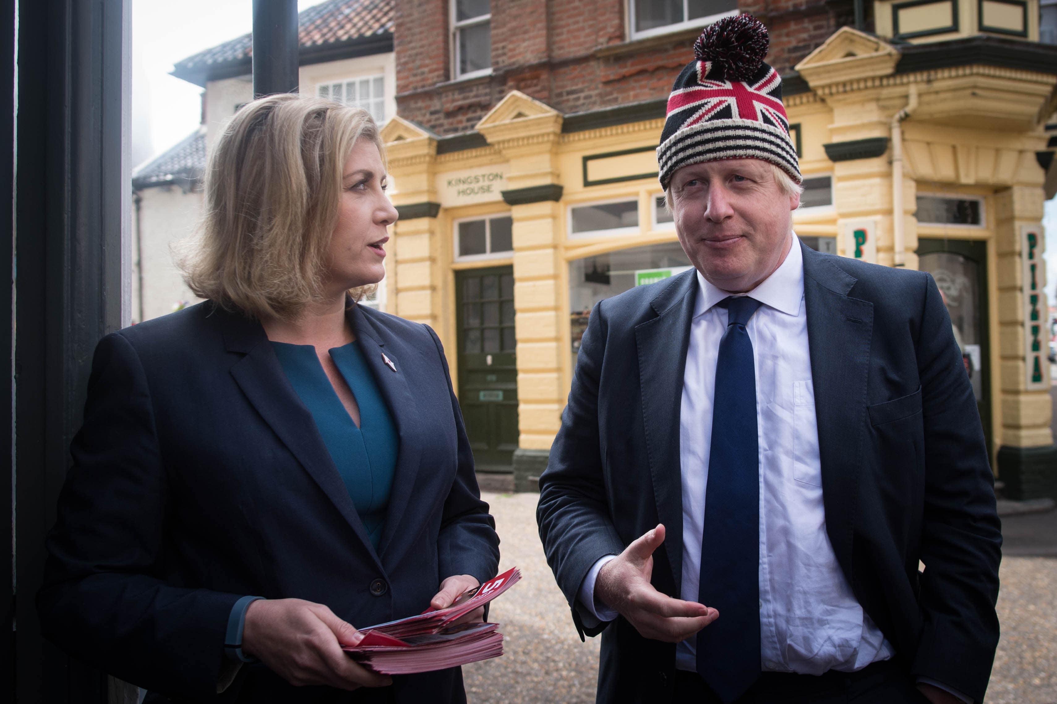 Penny Mordaunt said Boris Johnson’s intervention was not ‘completely unhelpful’ (Stefan Rousseau/PA)