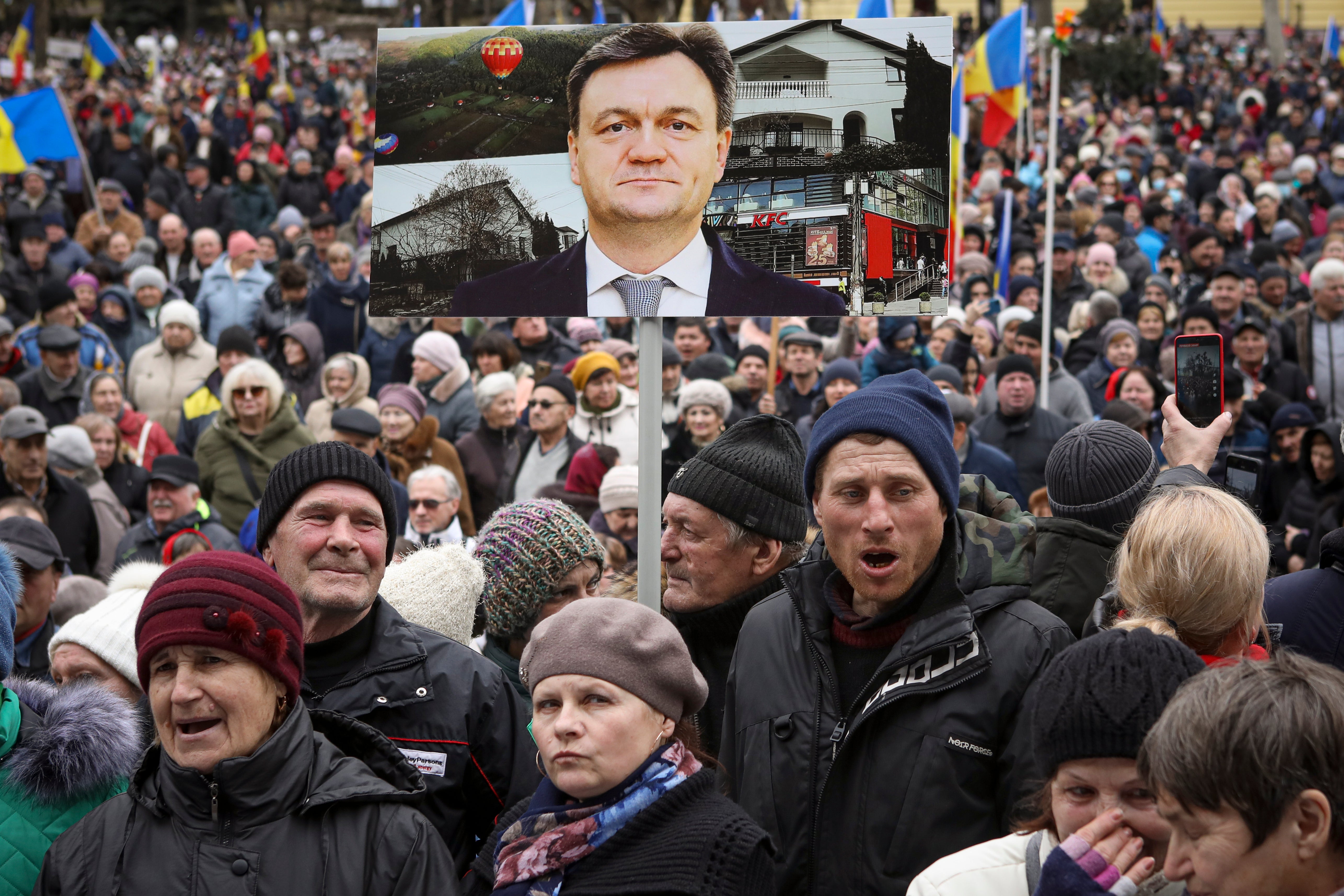 Moldova Protest