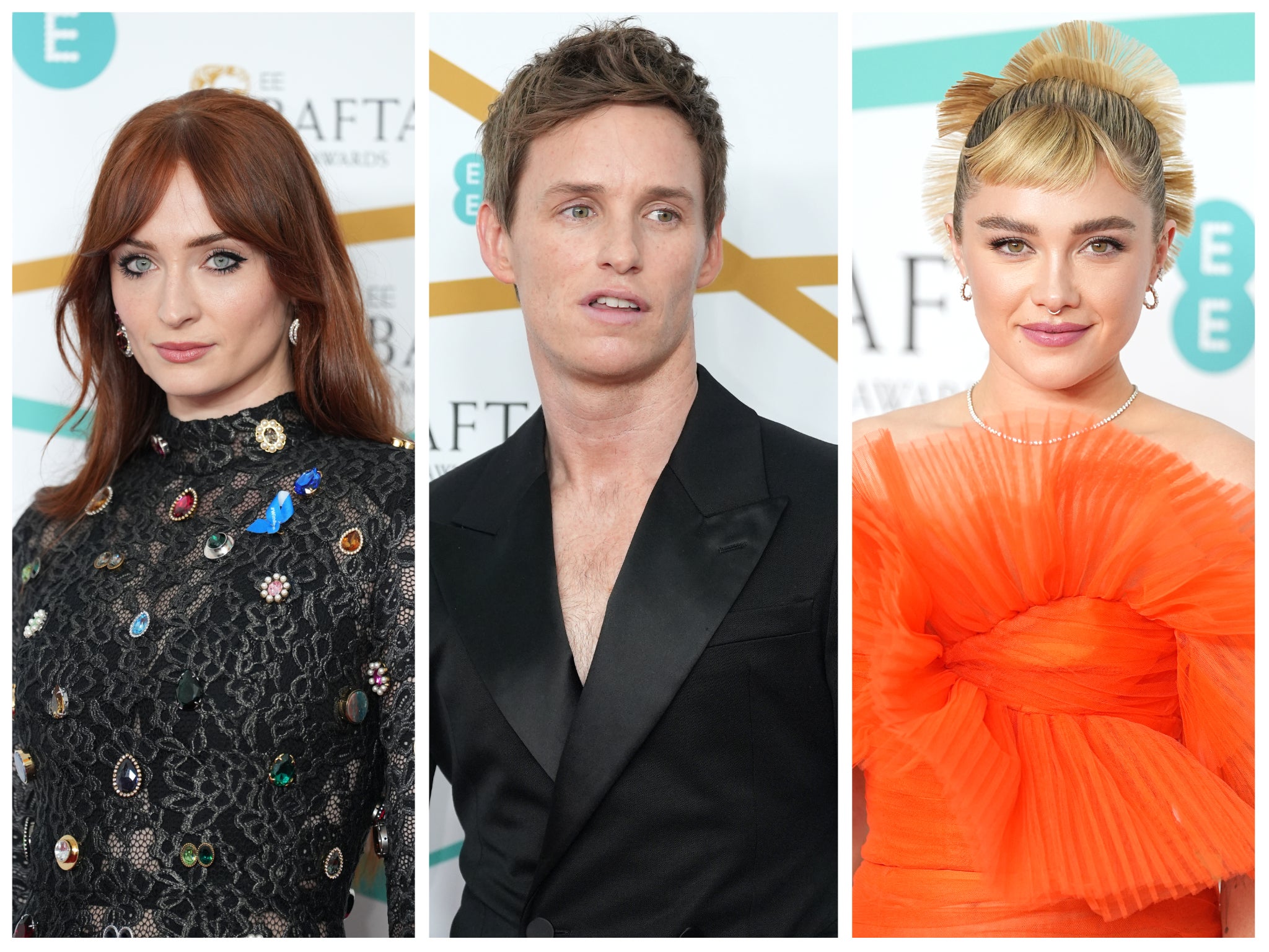 Baftas 2023: The boldest red carpet looks, from Florence Pugh to Eddie Redmayne