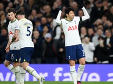 Son Heung-min comes off the bench to seal Tottenham’s derby win over West Ham 