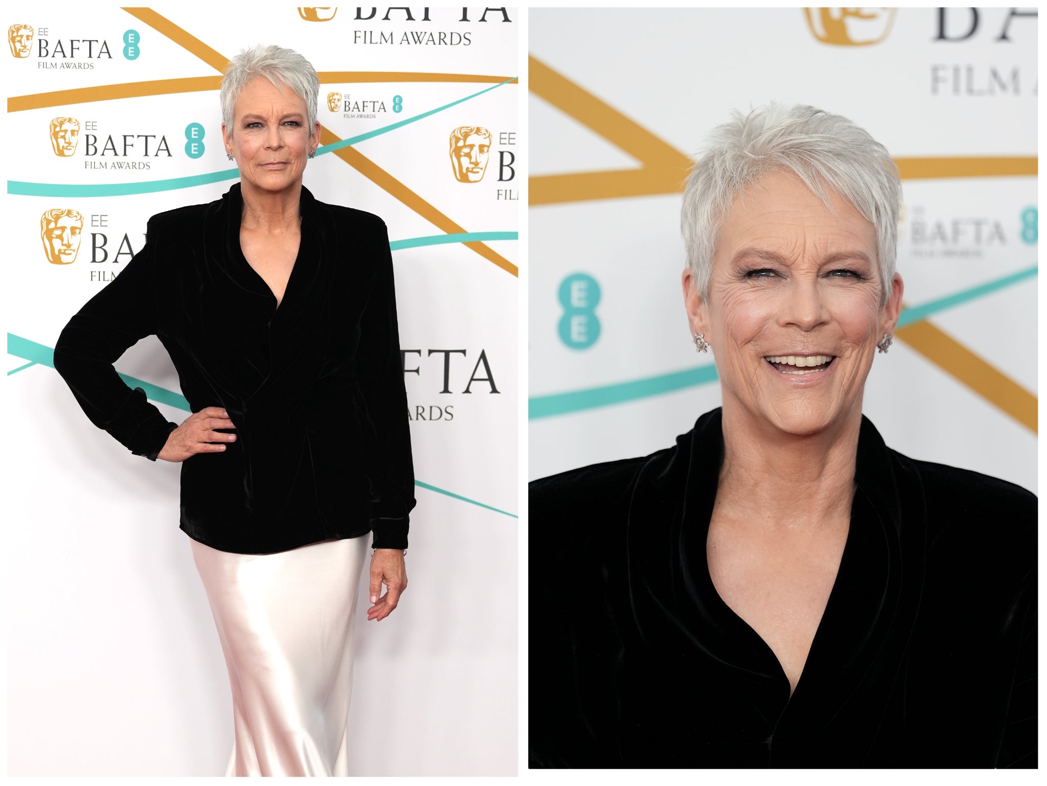 Jamie Lee Curtis at the Baftas