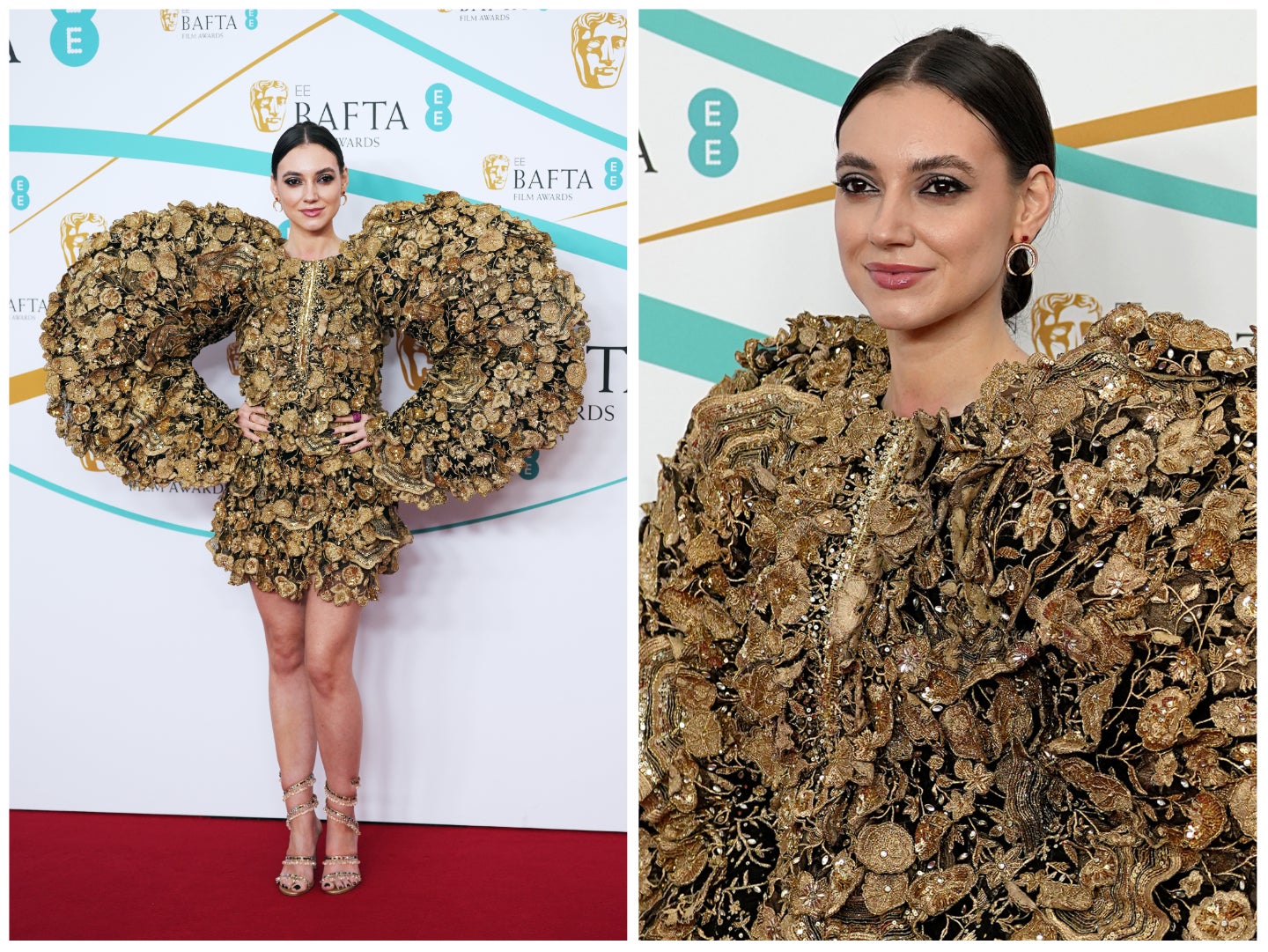 Andreea Cristea in Rahul Mishra