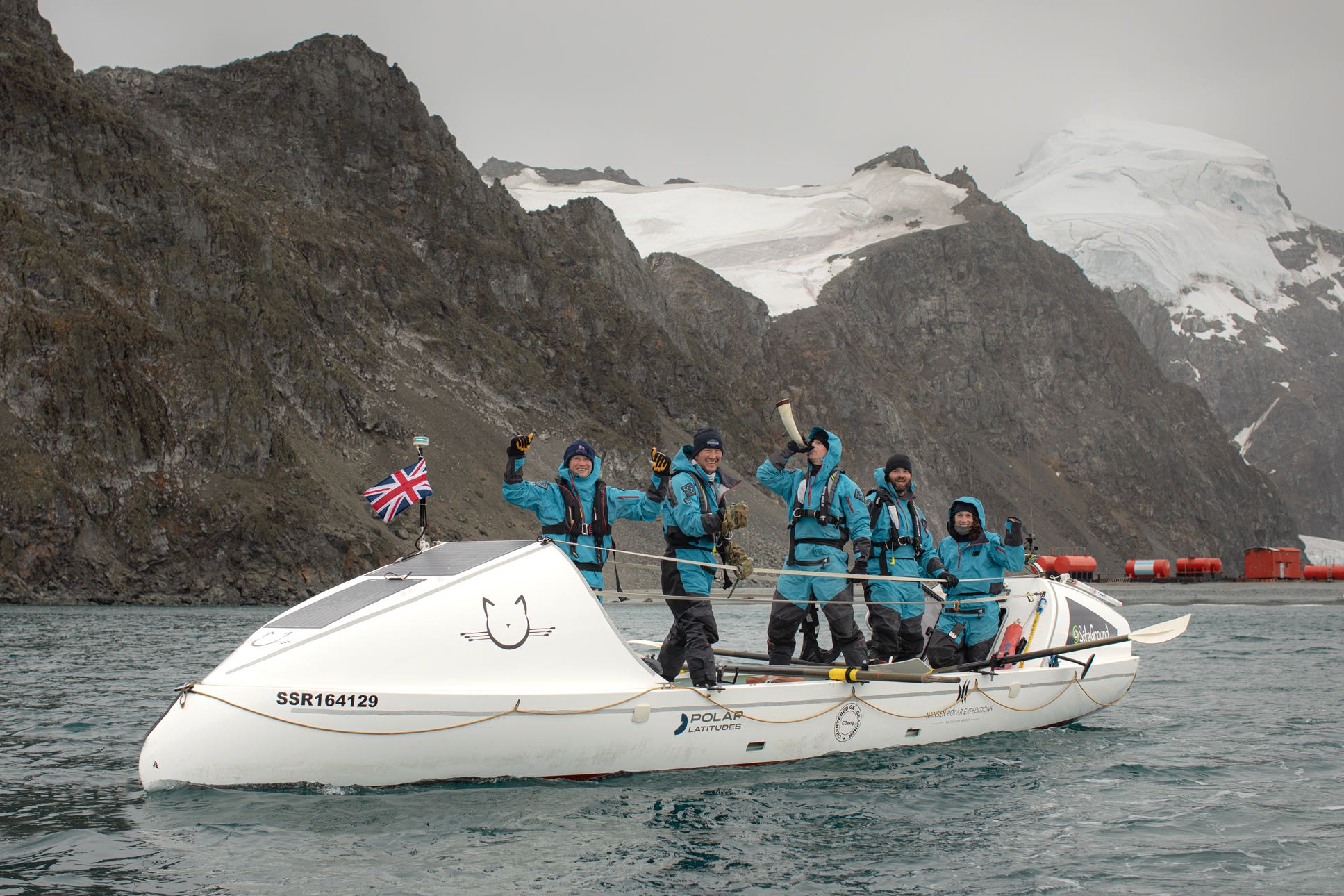 Jamie Douglas-Hamilton and his team (Ewan Harvey/PA)