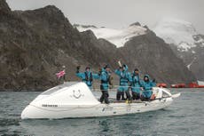 Adventurer who rowed to Antarctica said it was ‘best experience of his life’