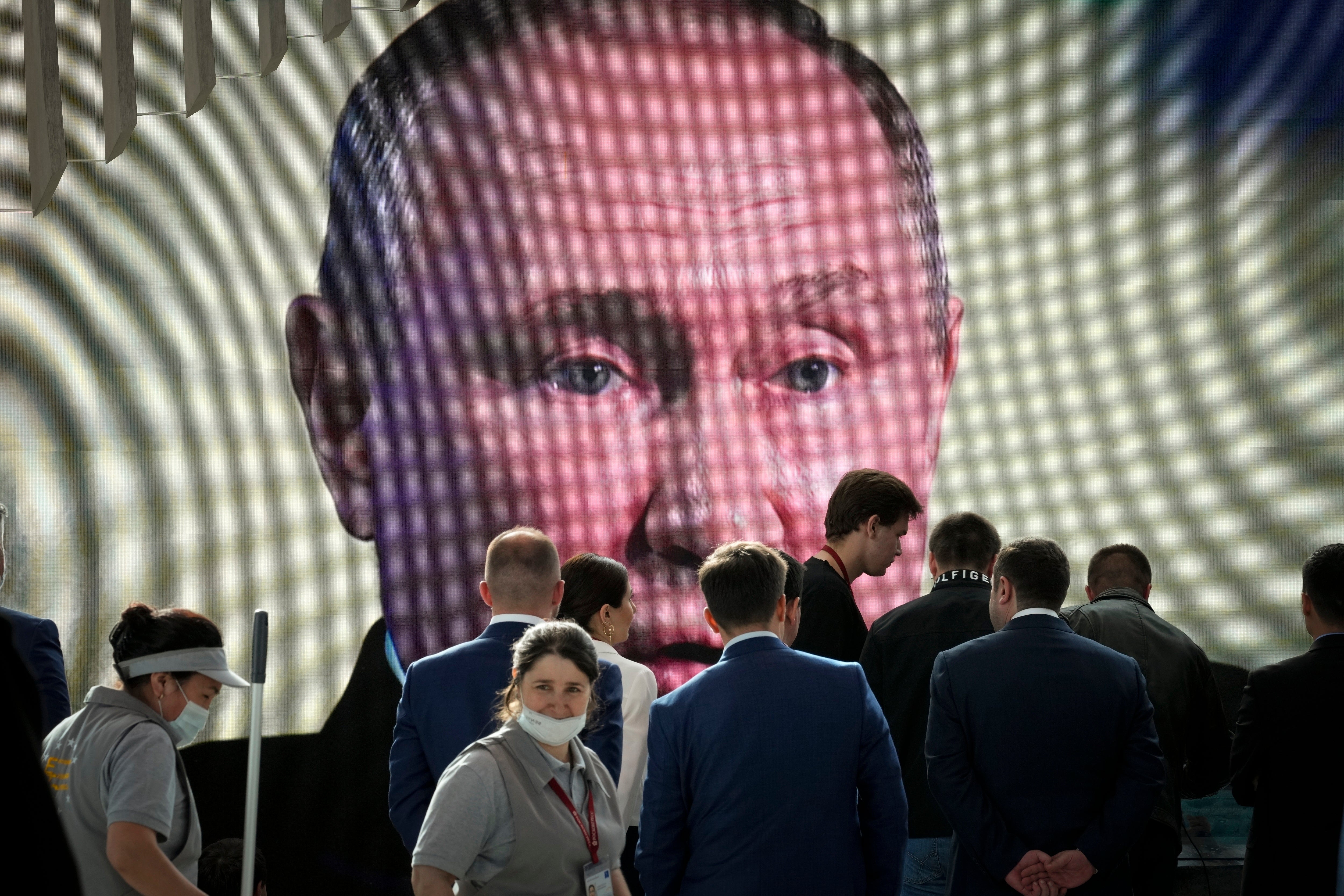 Putin has used his televised addresses to manipulation the perception of the ear