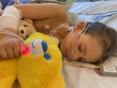 Child, 6, diagnosed with life threatening genetic disease after stomach aches 