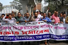 Bangladesh shutters main opposition newspaper amid fears of free speech crackdown