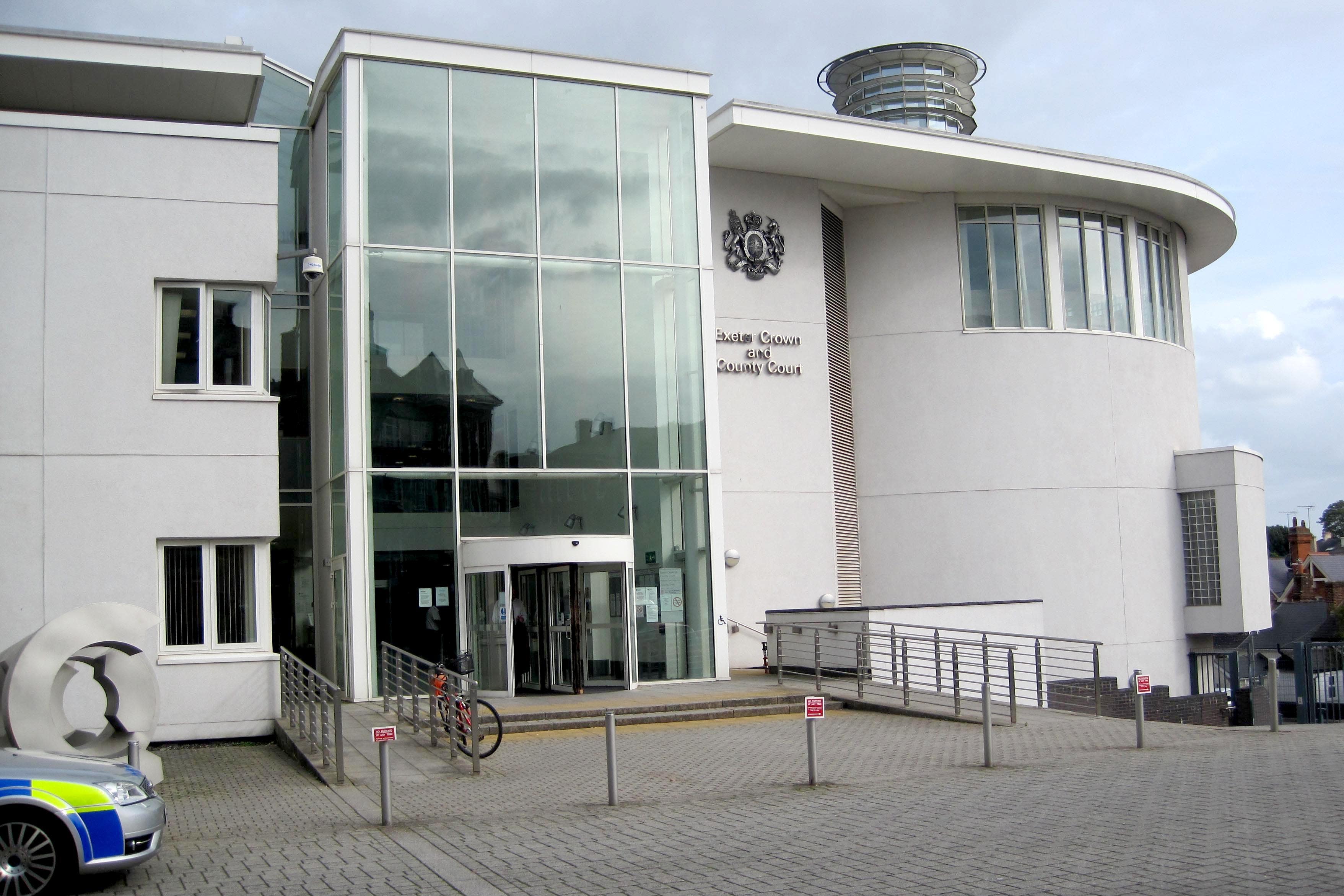 A general view of Exeter Crown Court in Exeter, Devon (PA)