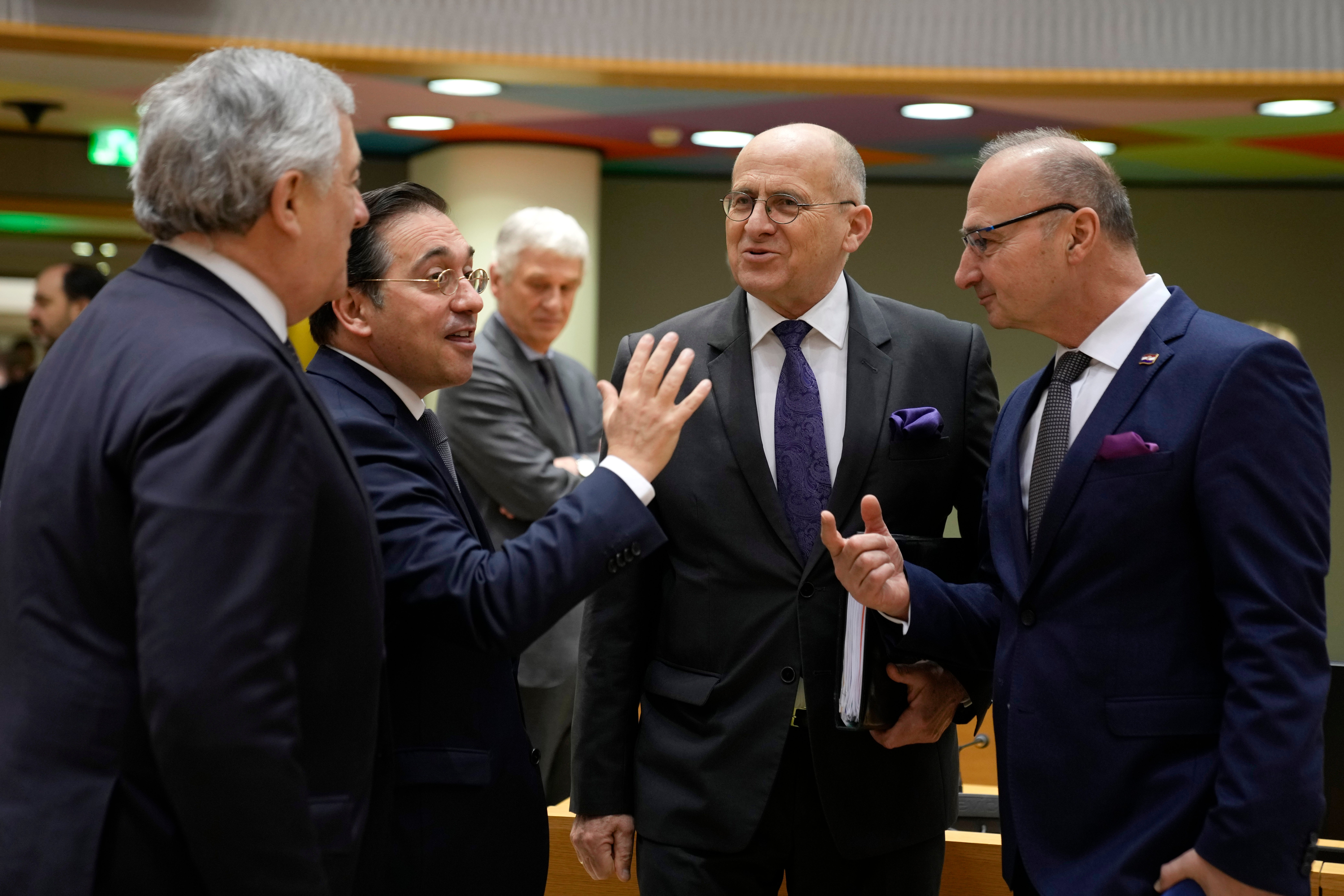 Belgium EU Foreign Ministers