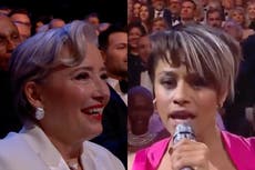 ‘Angela Bassett did the thing:’ Ariana DeBose’s personalised Baftas musical rap goes viral