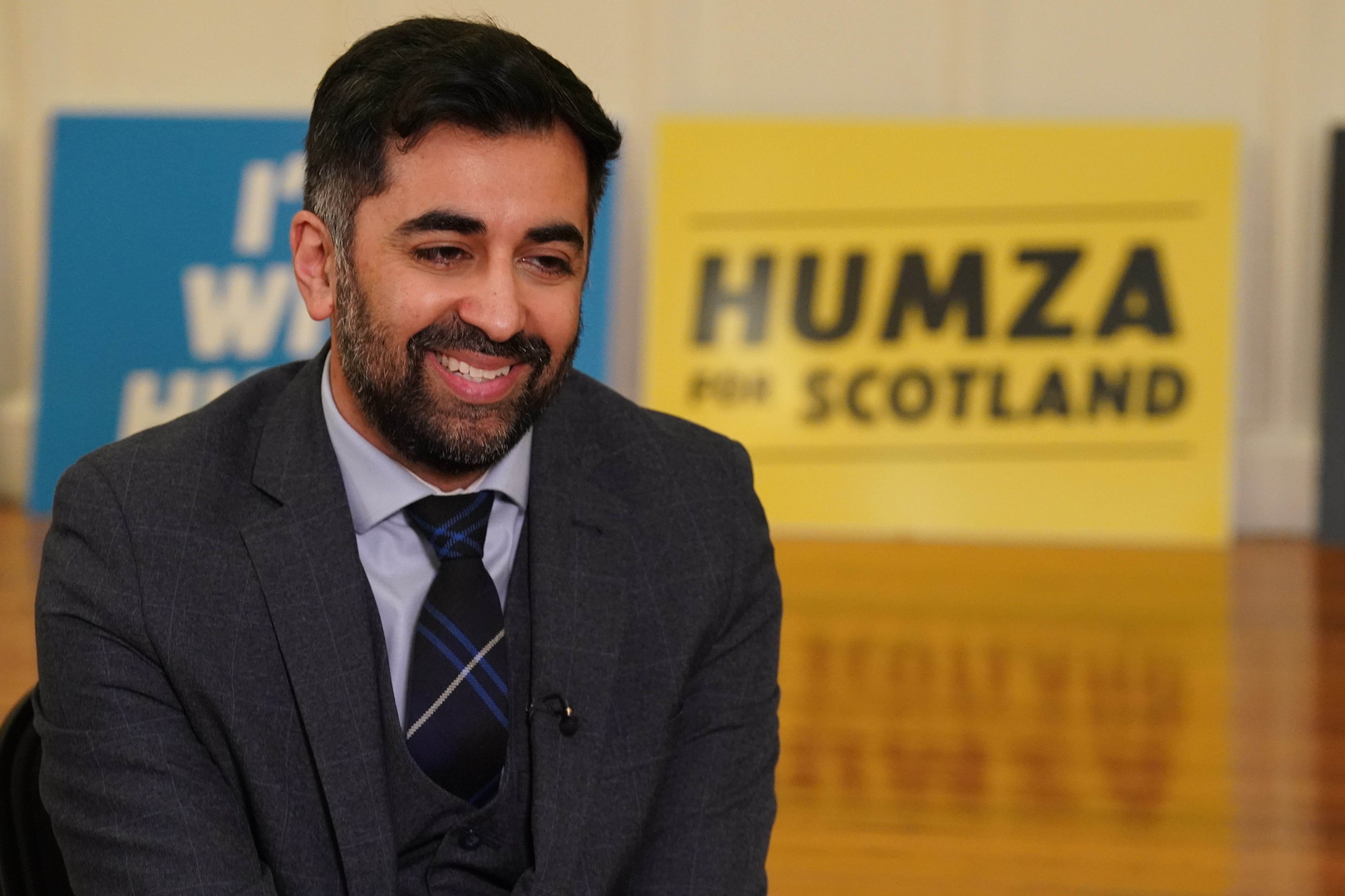 Health secretary Humza Yousaf launches his campaign