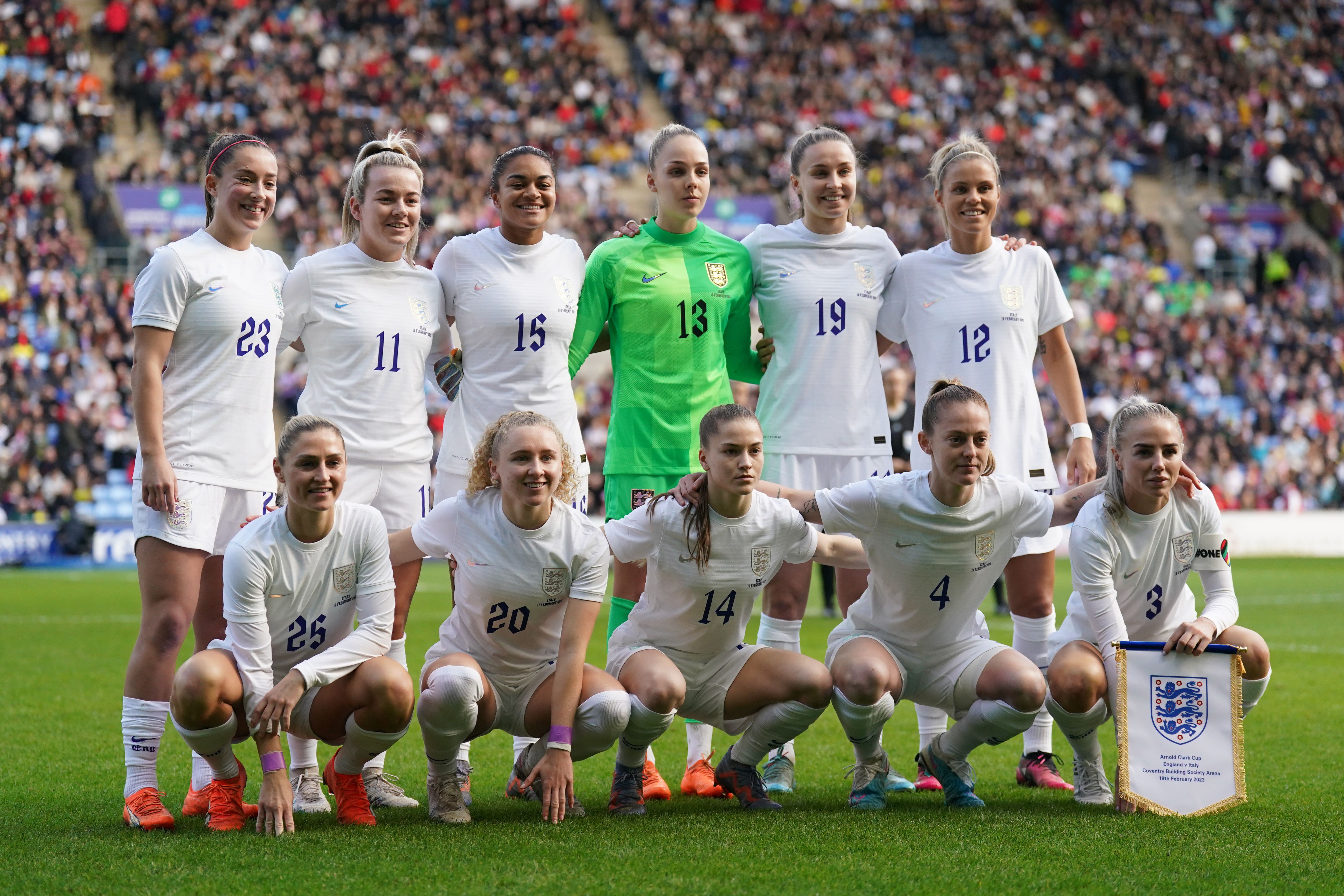 England kick off their World Cup campaign in five months (Tim Goode/PA)