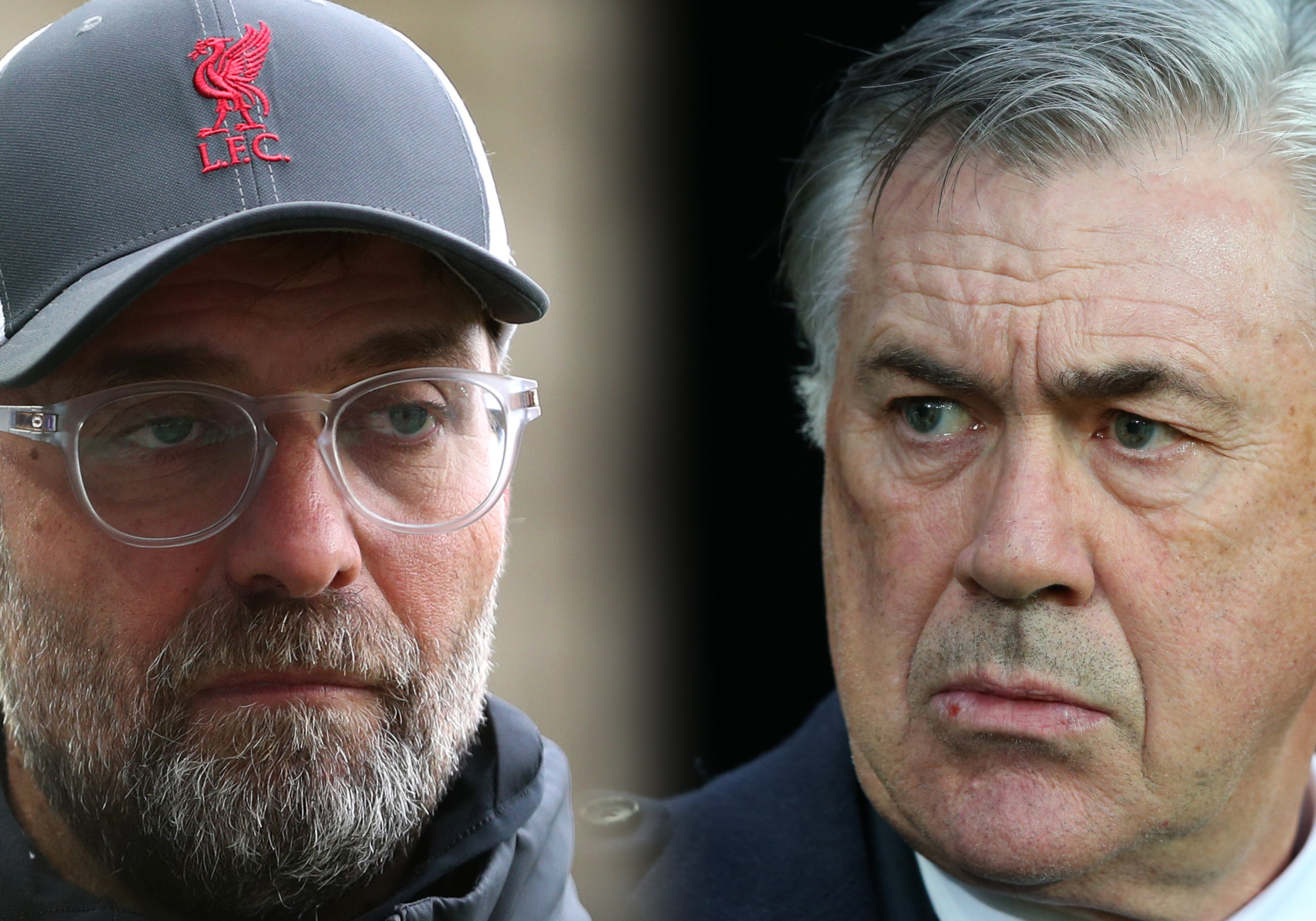 Jurgen Klopp and Carlo Ancelotti wil come head to head on the touchline