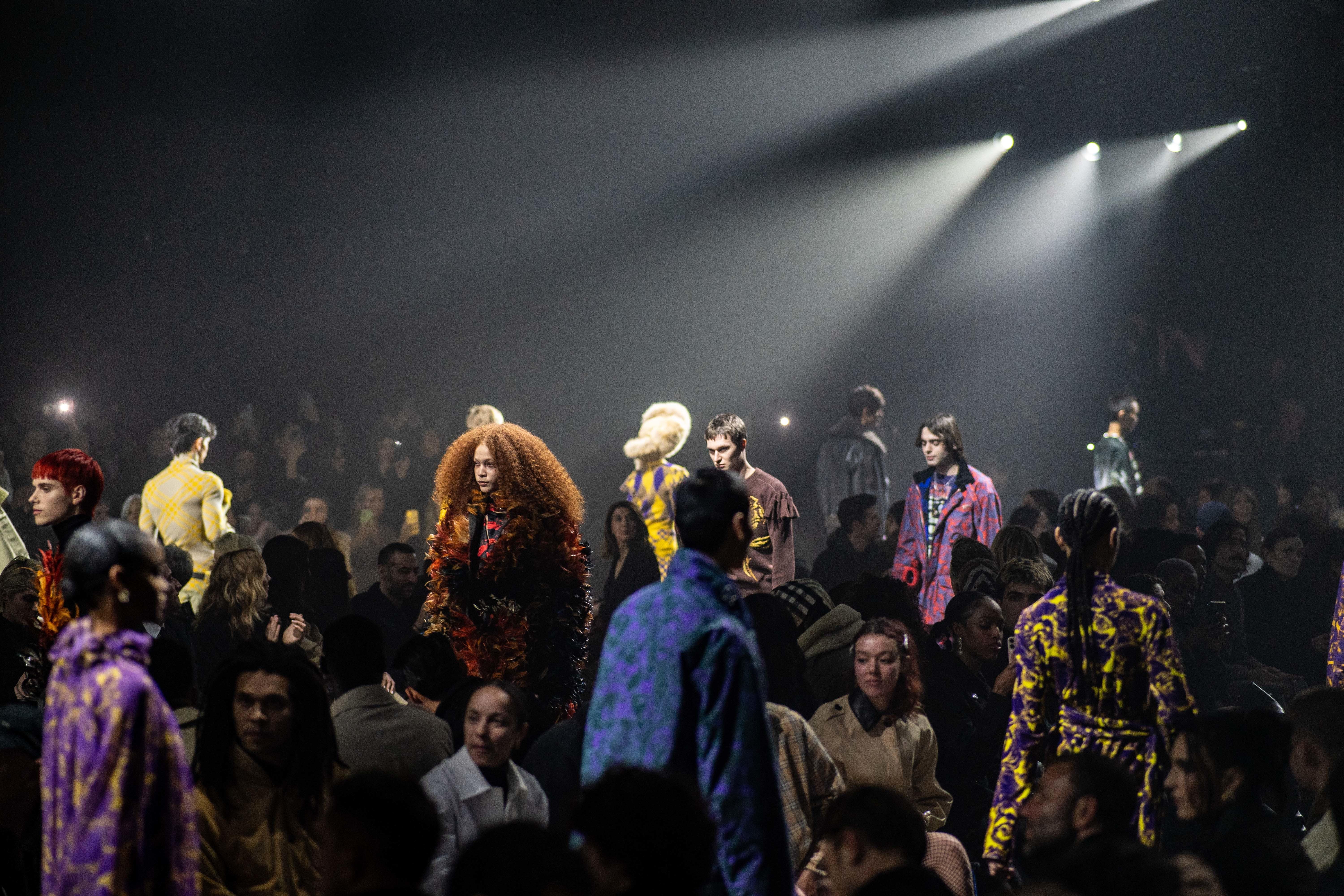 The Burberry autumn/winter show was held during London Fashion Week (Jeff Moore/PA)