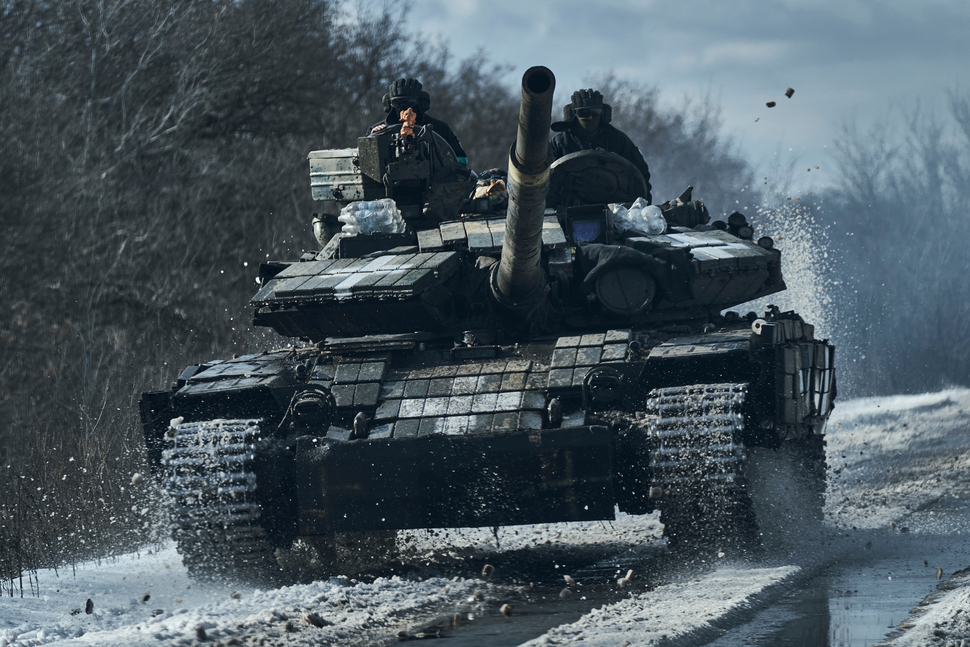 President Zelensky pleaded with Western allies to donate tanks