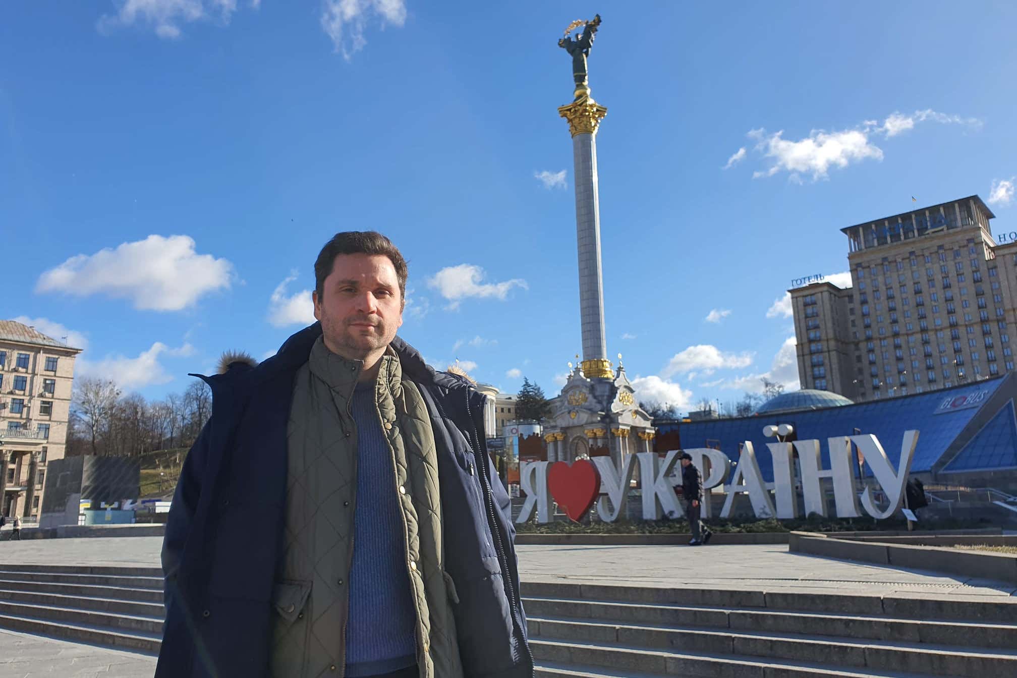 British Red Cross aid worker Craig Tucker has been working in Ukraine for the past year (Greg Rose/British Red Cross/PA)