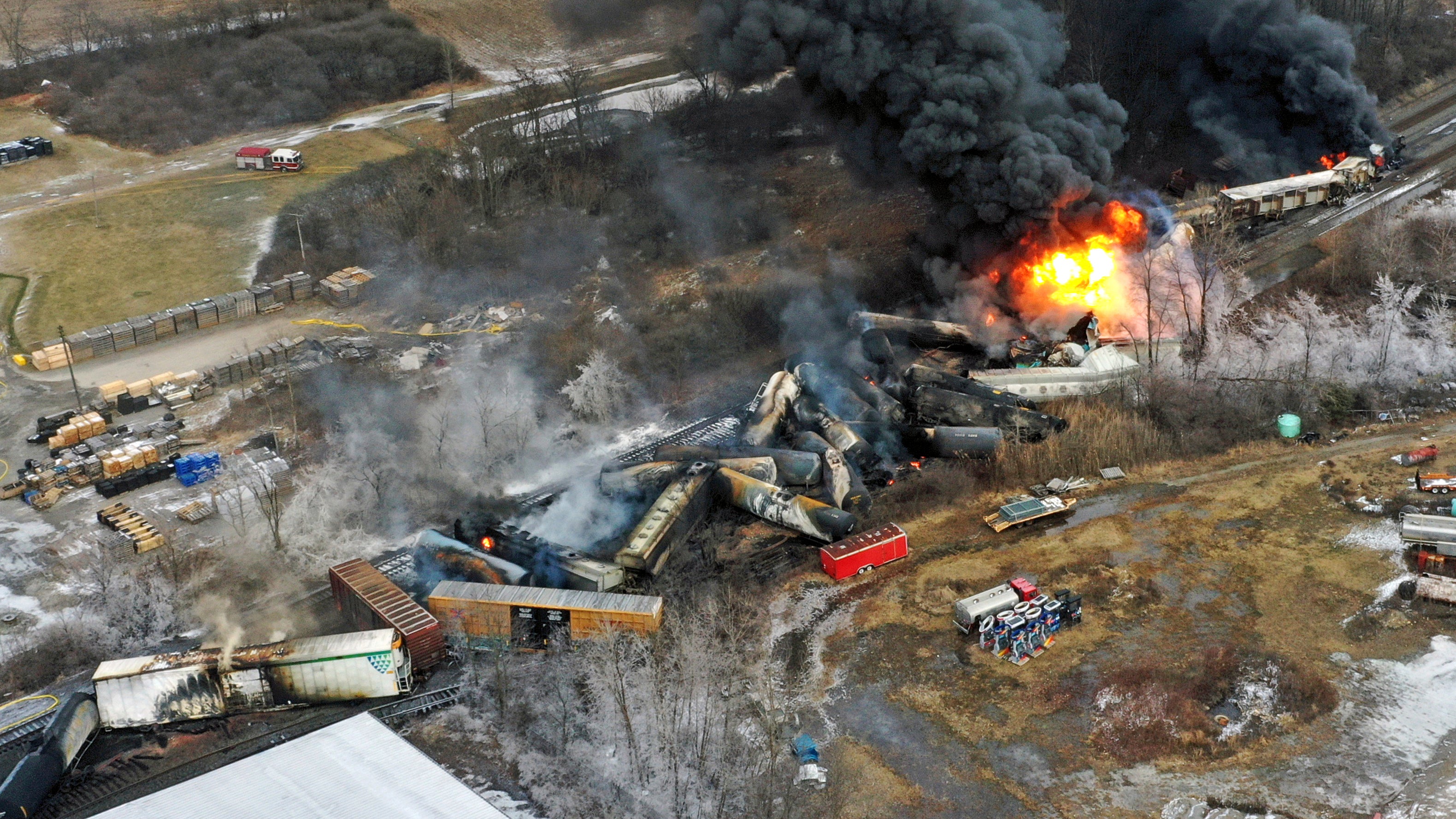 Train Derailment Ohio-Railroad Safety