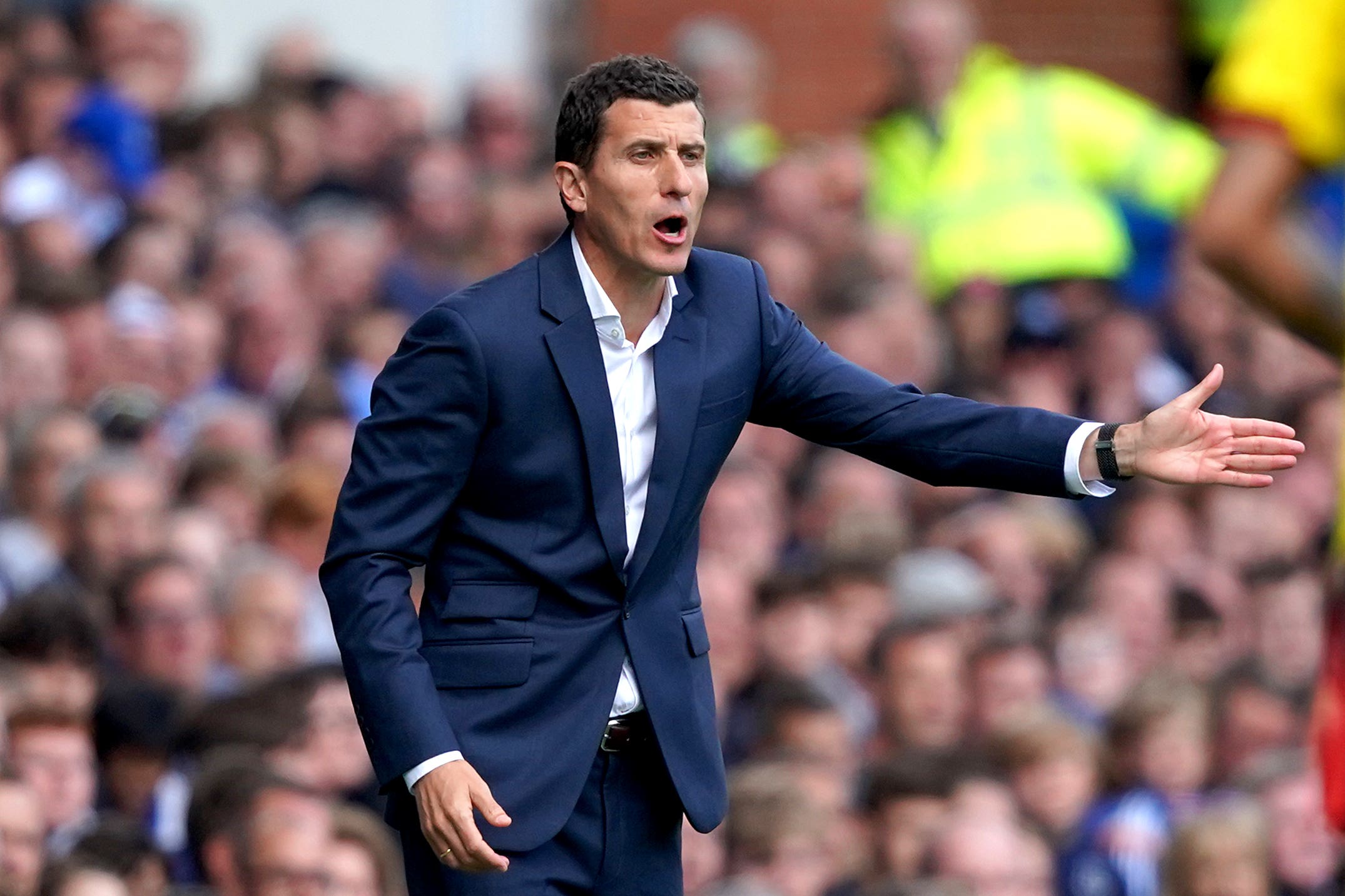 Javi Gracia has arrived at Elland Road ahead of his expected appointment at Leeds (Ian Hodgson/PA)