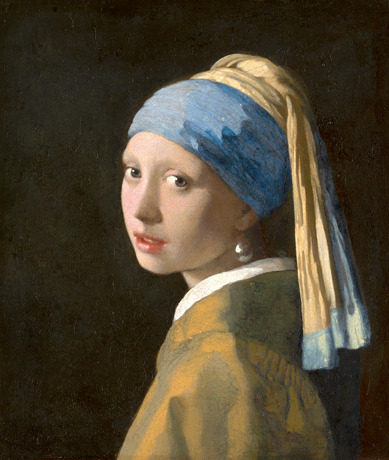 ‘Girl with a Pearl Earring’, 1664–67, oil on canvas