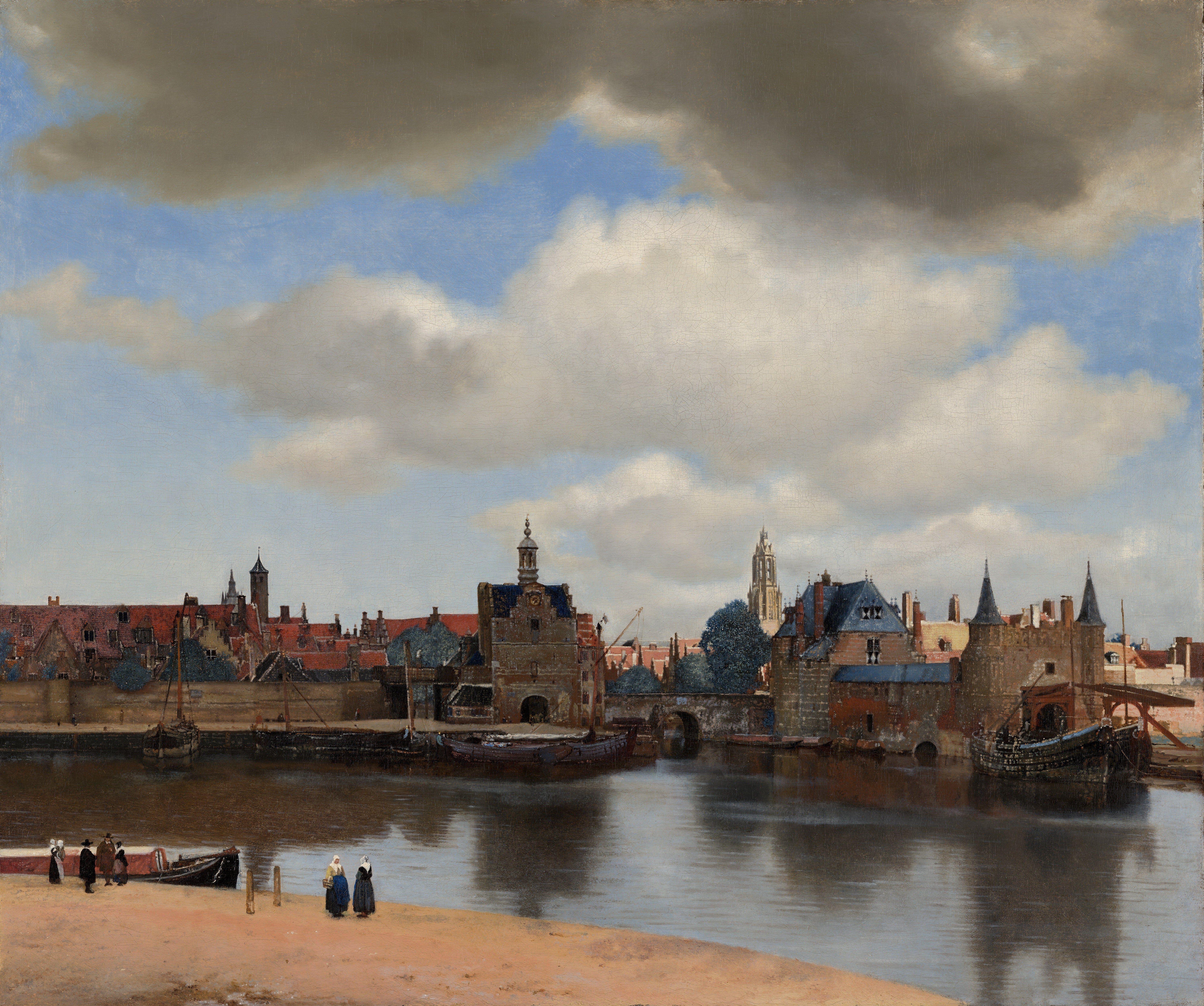 ‘View of Delft’, Johannes Vermeer, 1660-61, oil on canvas