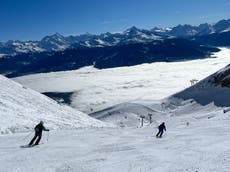 Swapping plane for train and tartiflette for vegan raclette on the ‘world’s most sustainable ski trip’