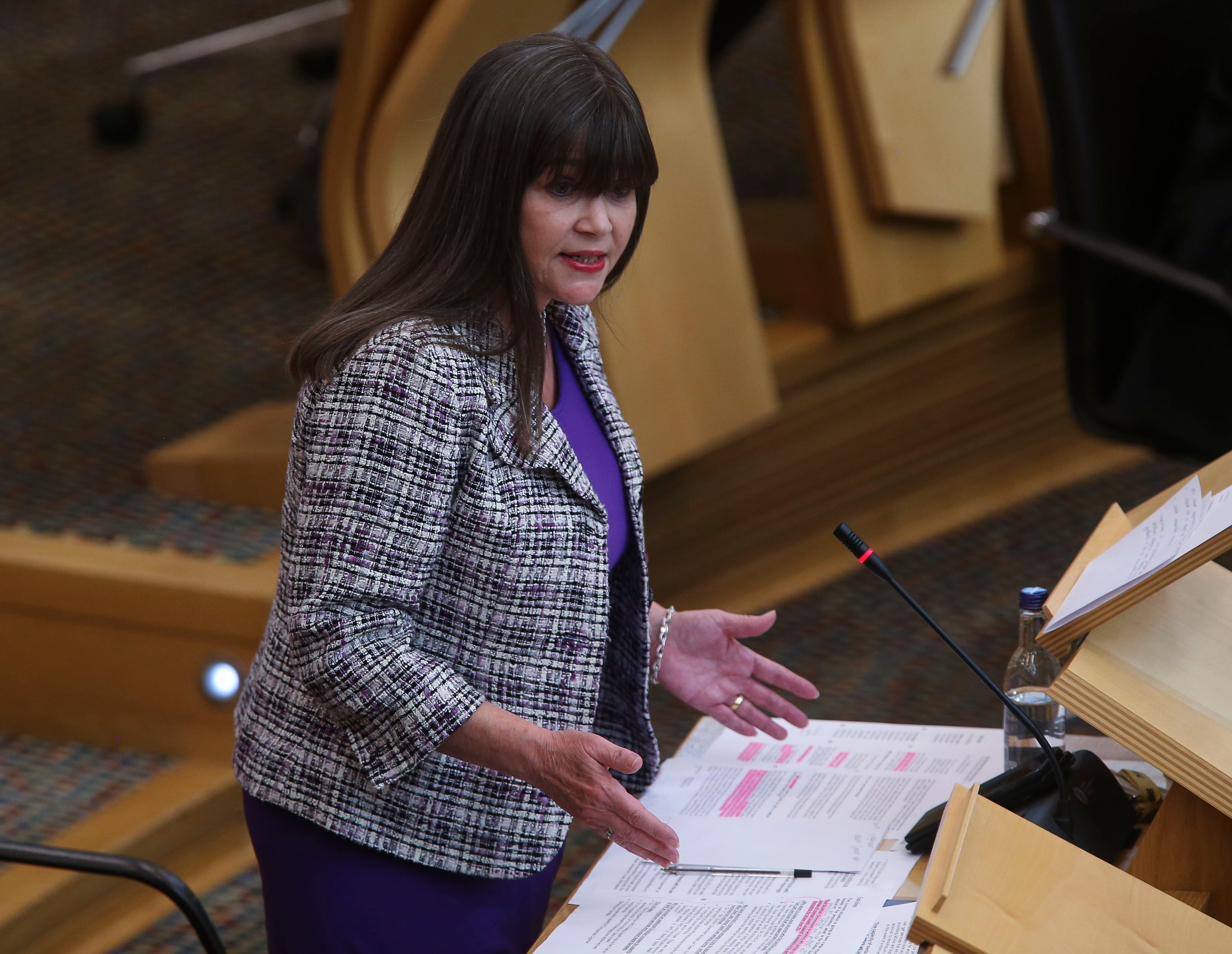 Clare Haughey MSP is among those who have withdrawn their support for Ms Forbes