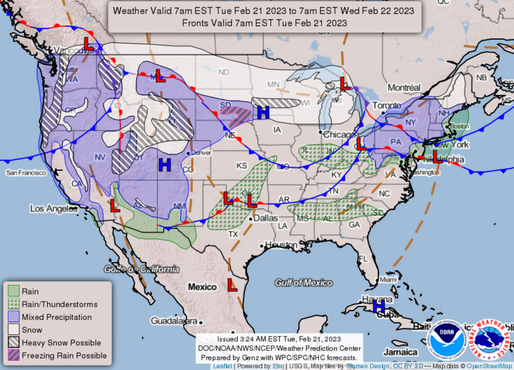 Batten down the hatches, winter ain’t over yet: A late-in-the-season, potentially record-breaking storm will impact the US this week