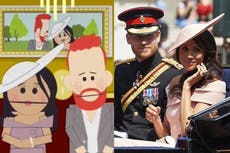 South Park: Prince Harry and Meghan Markle’s US approval rating drops below Prince Andrew after parody episode