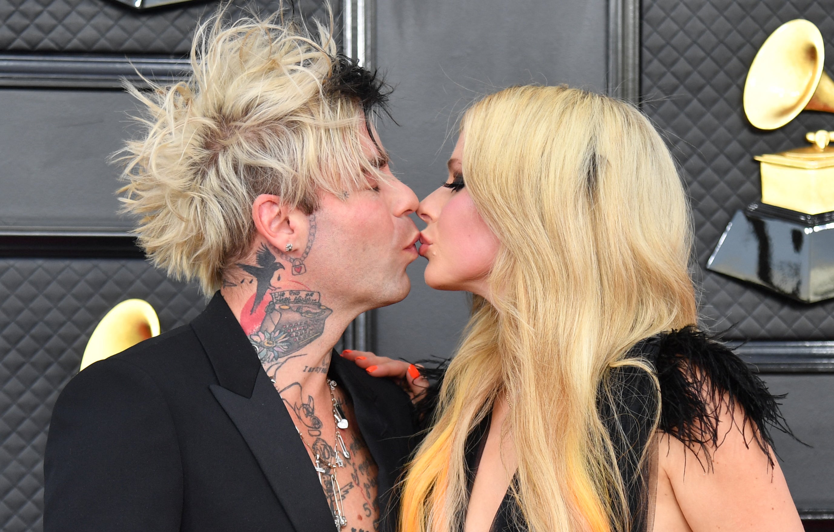 Avril Lavigne and Mod Sun, pictured in April 2022