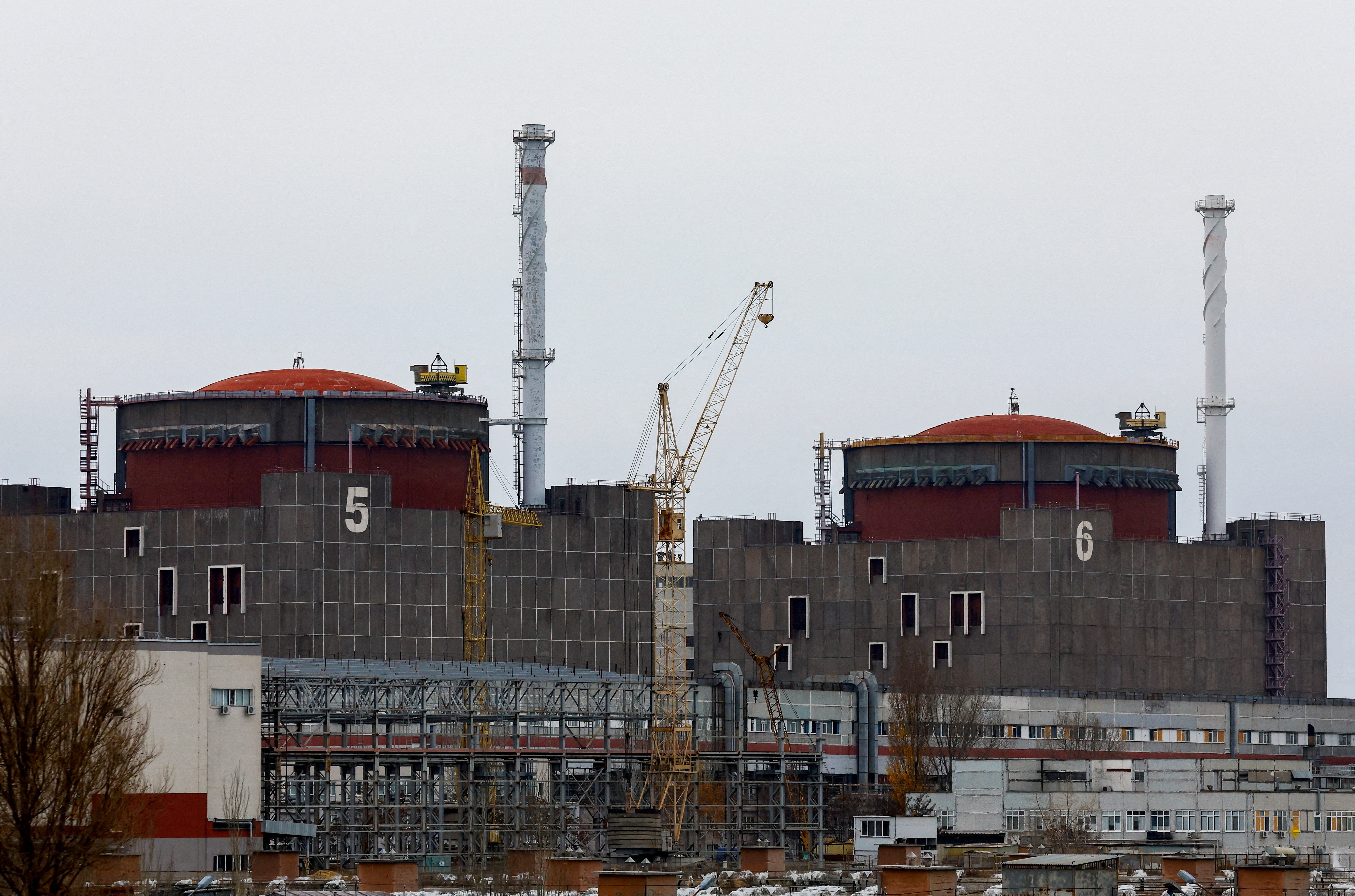 Europe’s largest nuclear plant was left without power following missile strikes across Ukraine