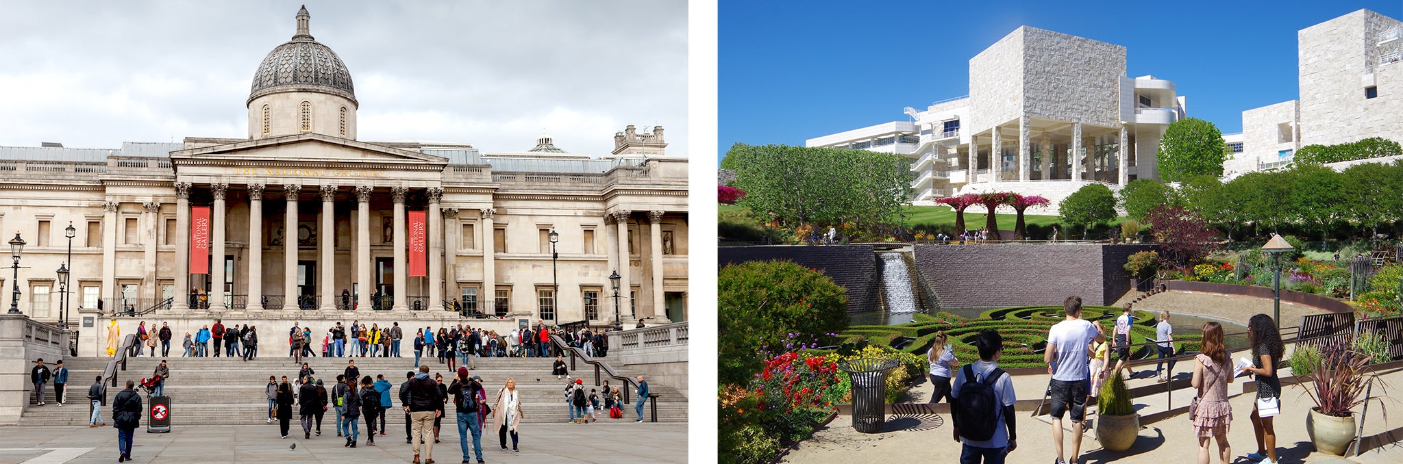 The National Portrait Gallery and Getty Museum