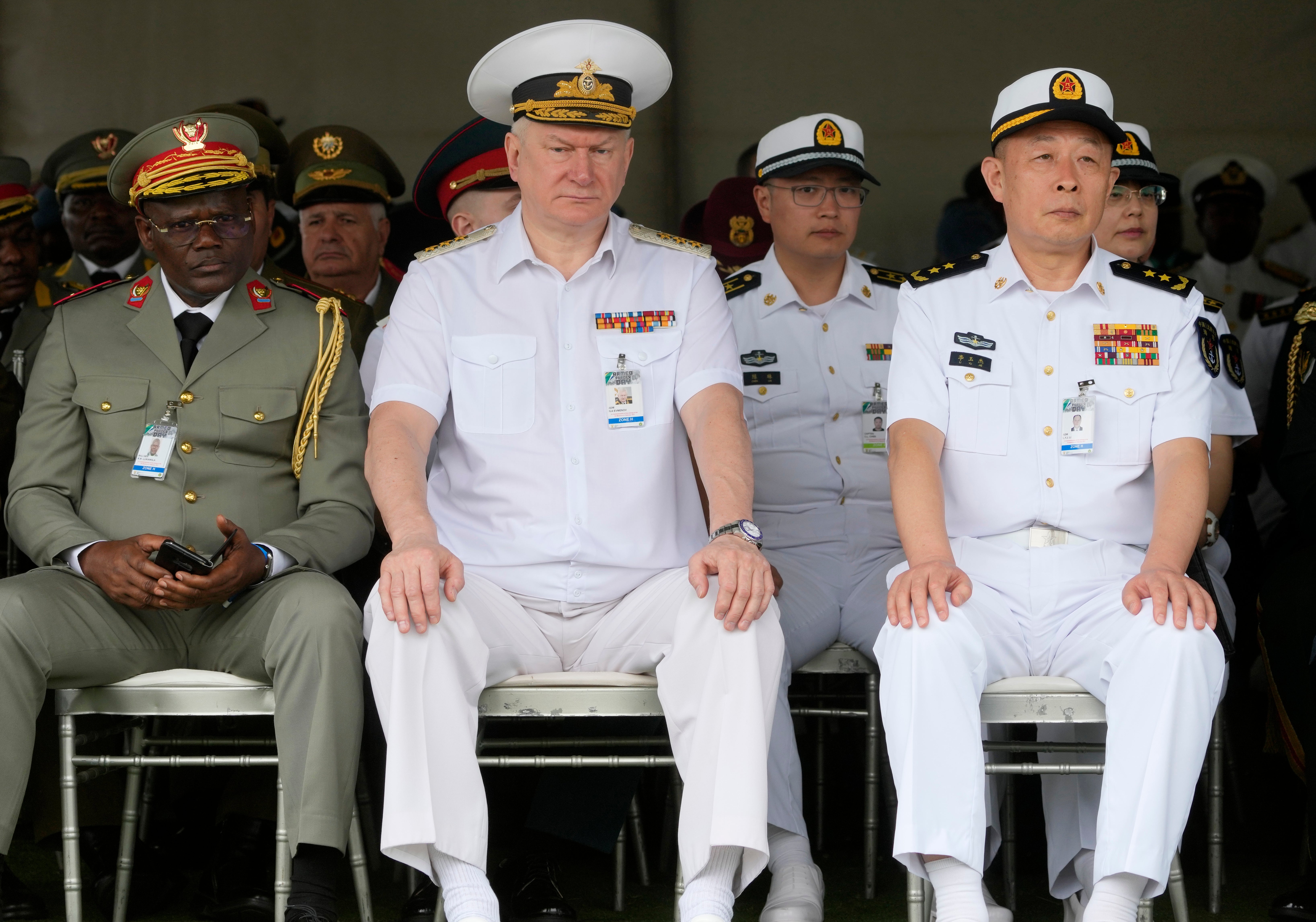 South Africa Russia China Exercises