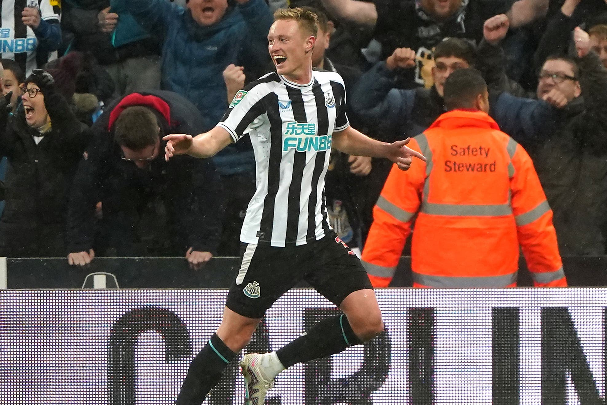 Newcastle midfielder Sean Longstaff is hoping to eclipse younger brother Matty (Owen Humphreys/PA)