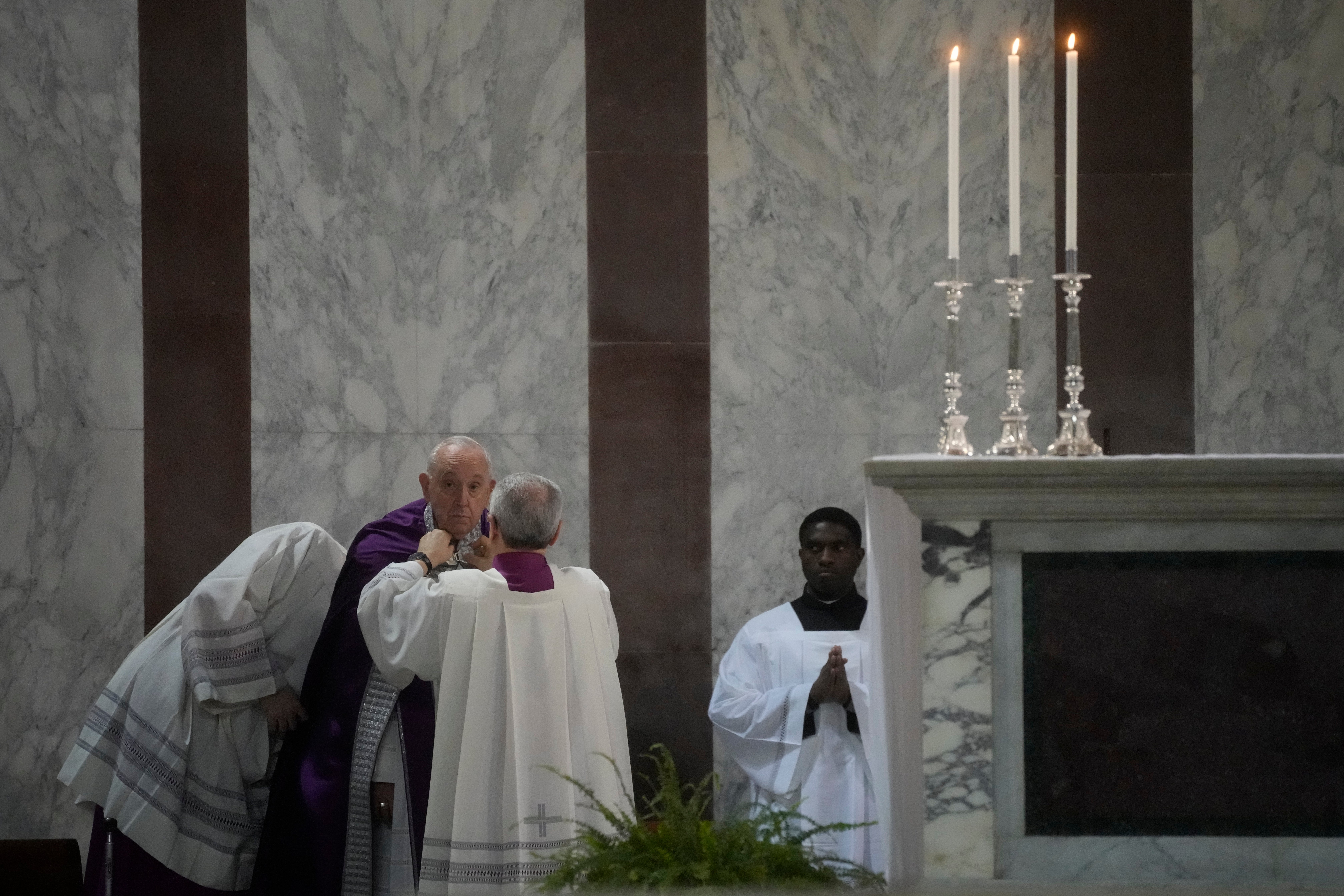 Italy Pope Ash Wednesday