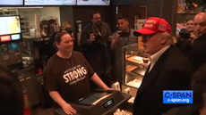 Trump boasts about his knowledge of the McDonald’s menu on Ohio tour