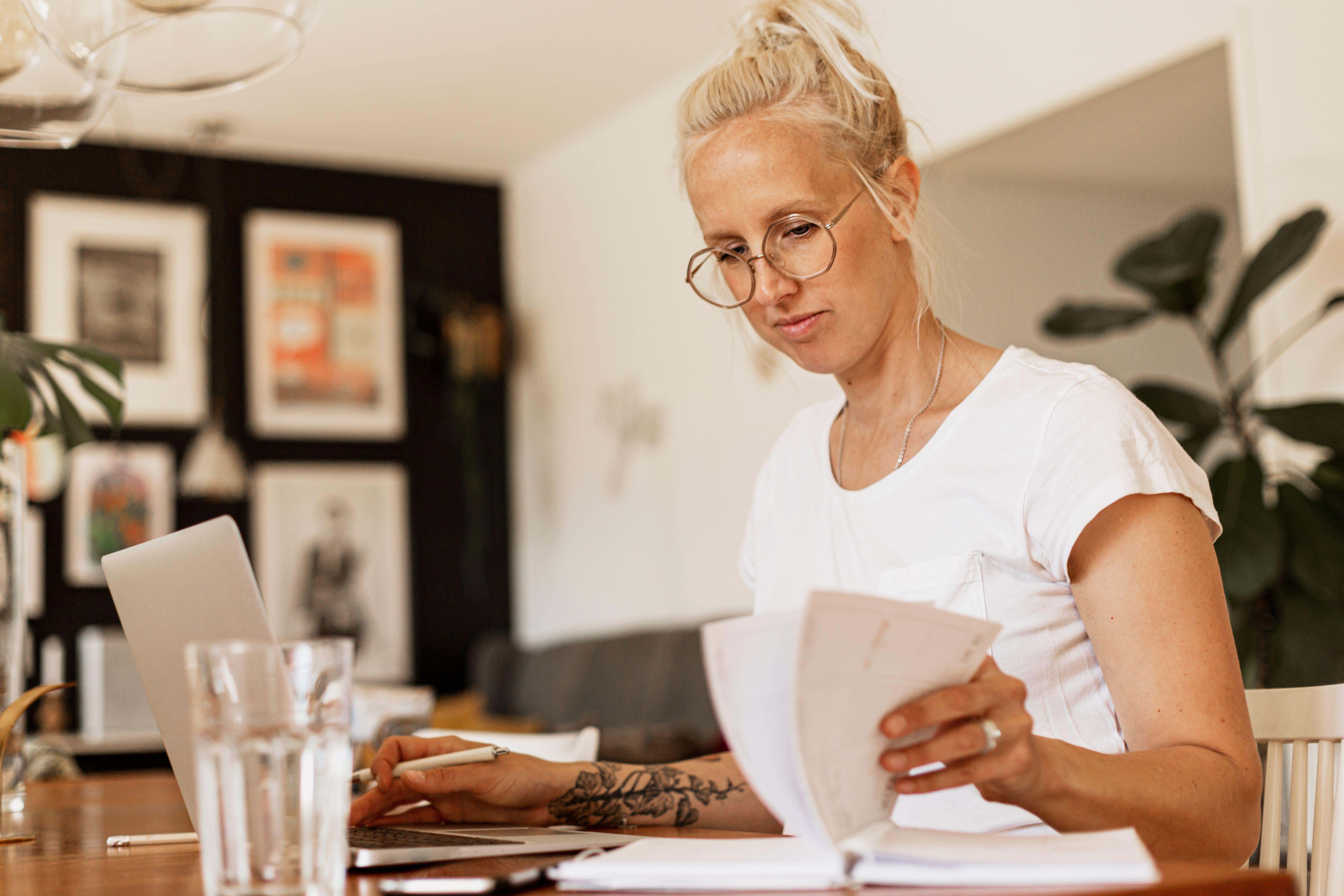 The gender pay gap increases after having children (Alamy/PA)