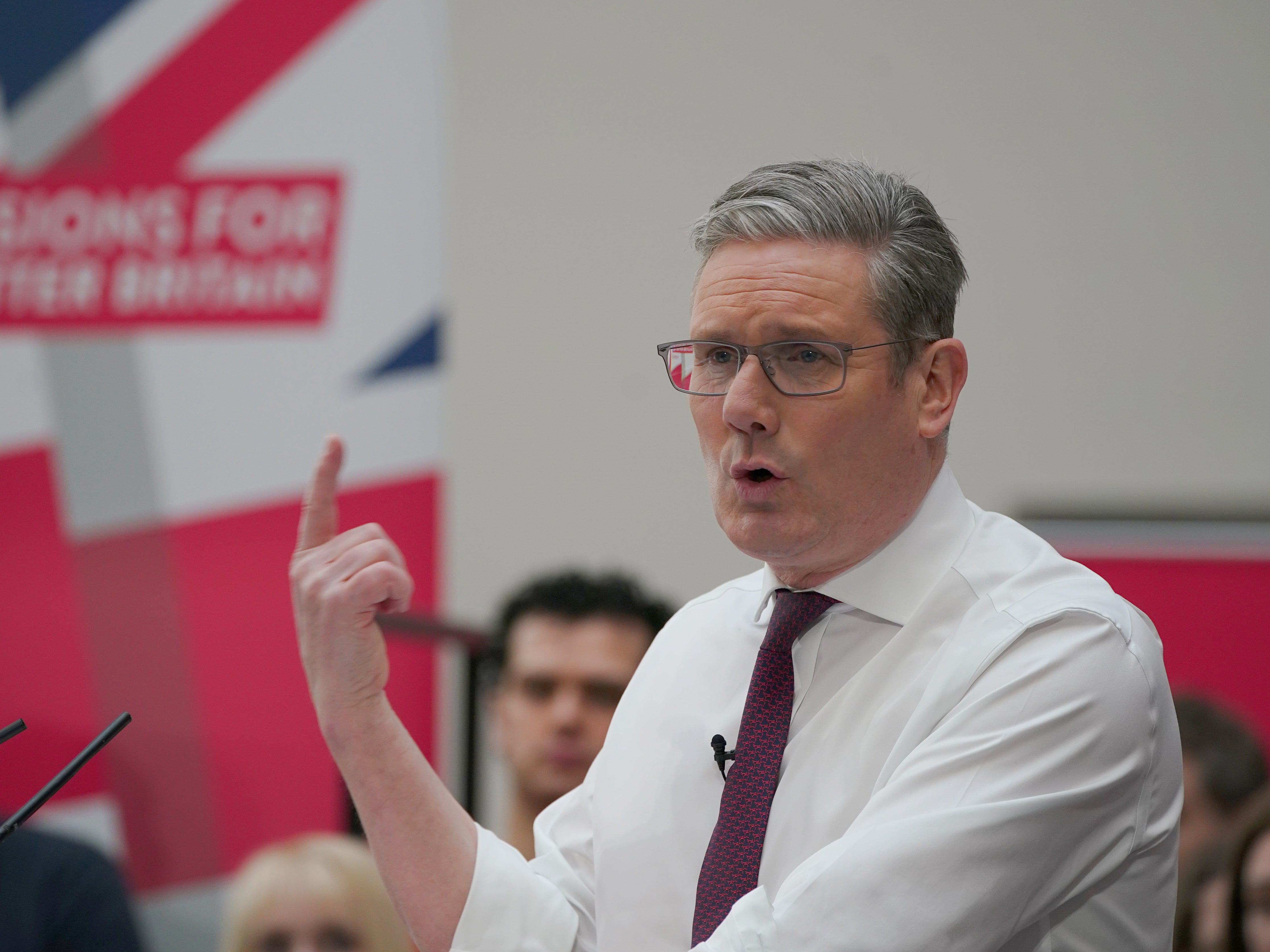 Labour leader Keir Starmer setting out his ‘five missions’ last week