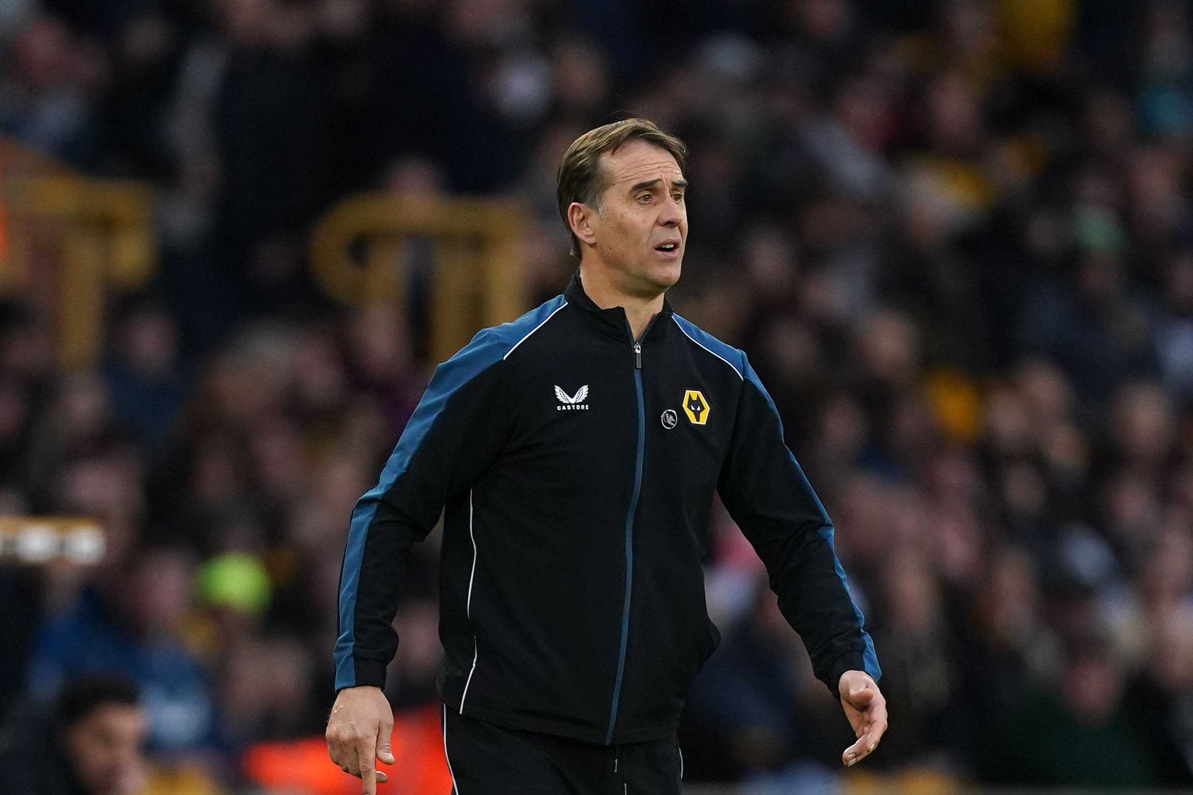 Wolves boss Julen Lopetegui is keeping his cool. (Mike Egerton/PA)