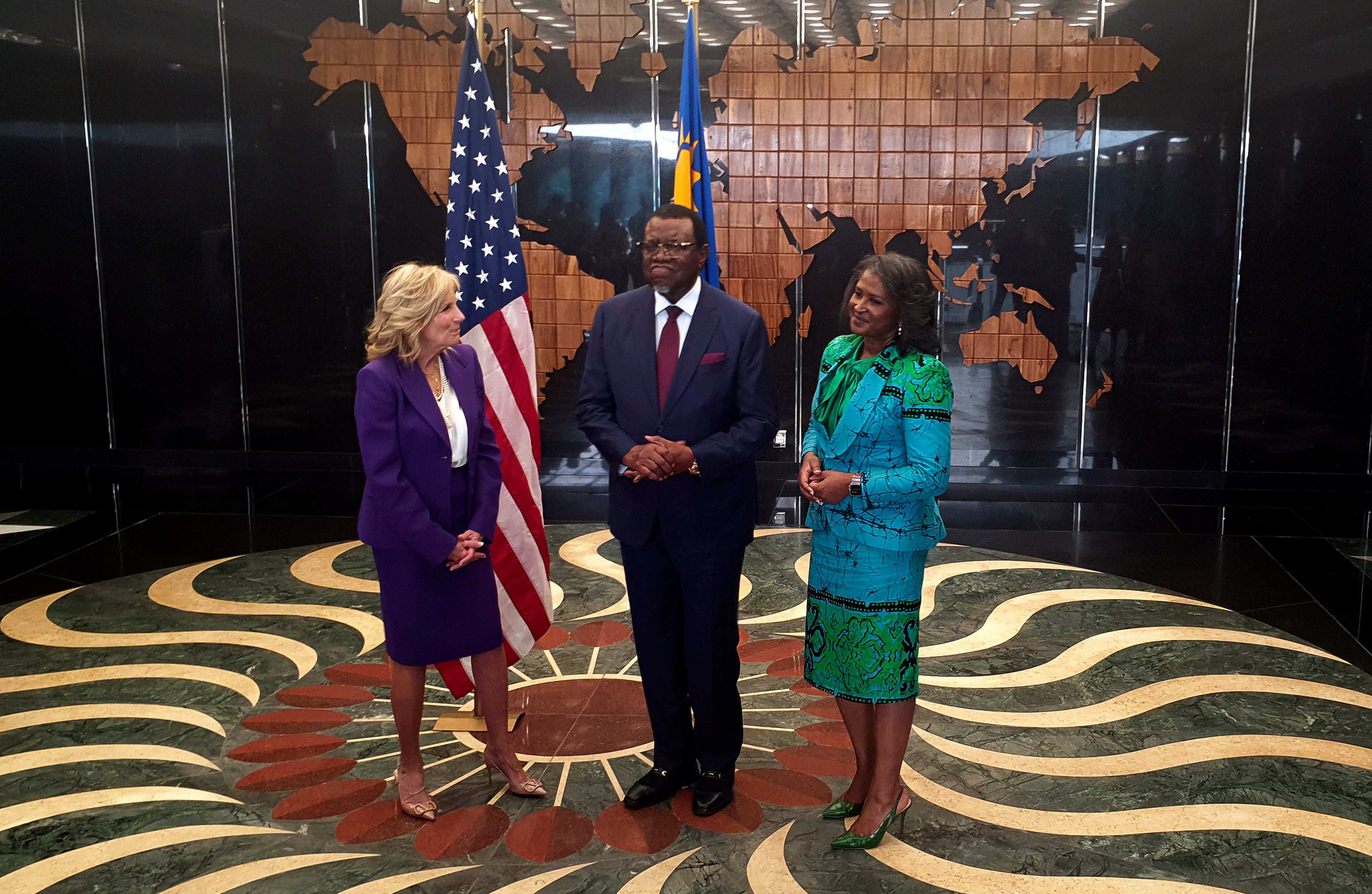 Namibia US Jill Biden Africa