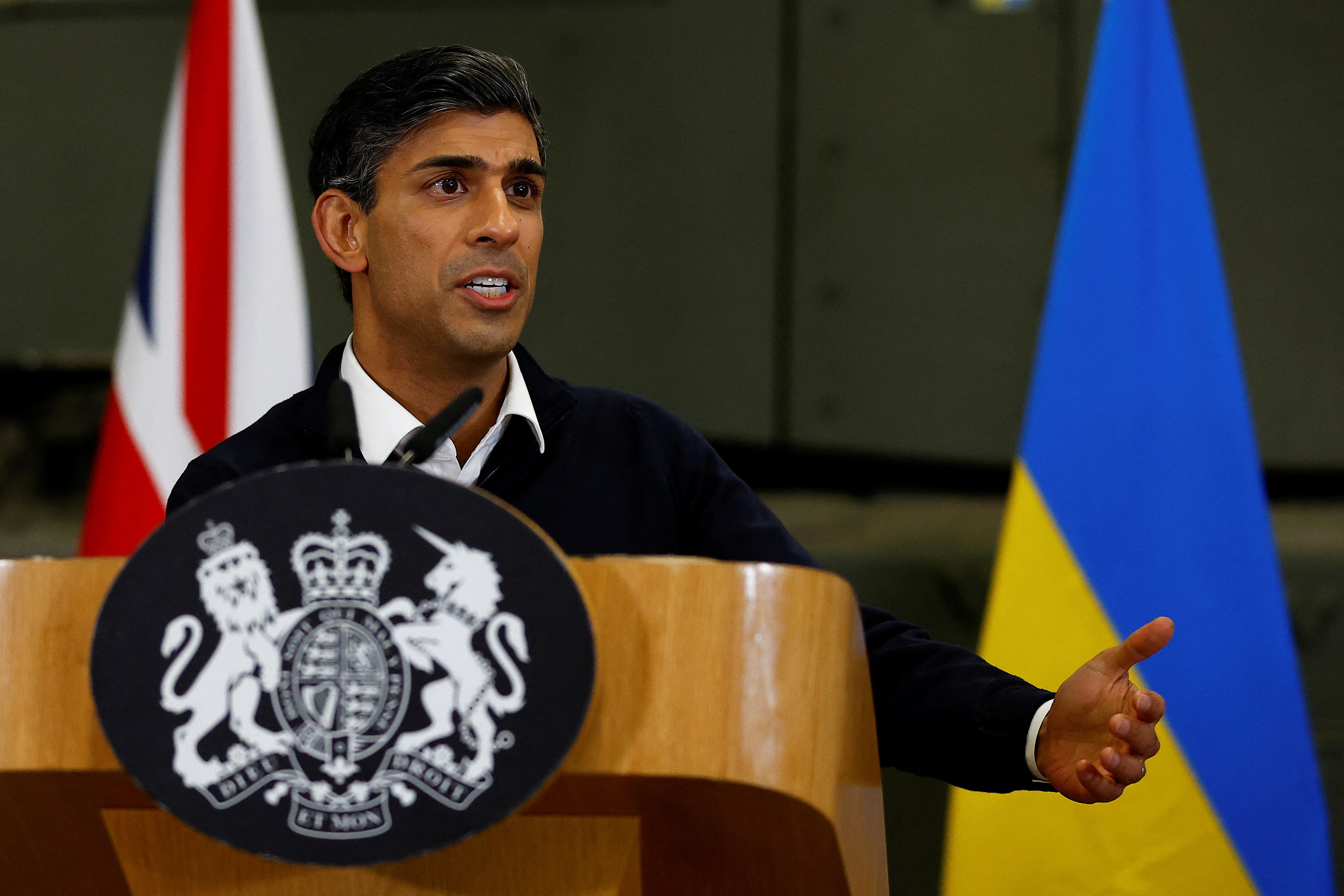 Prime Minister Rishi Sunak (Peter Nicholls/PA)