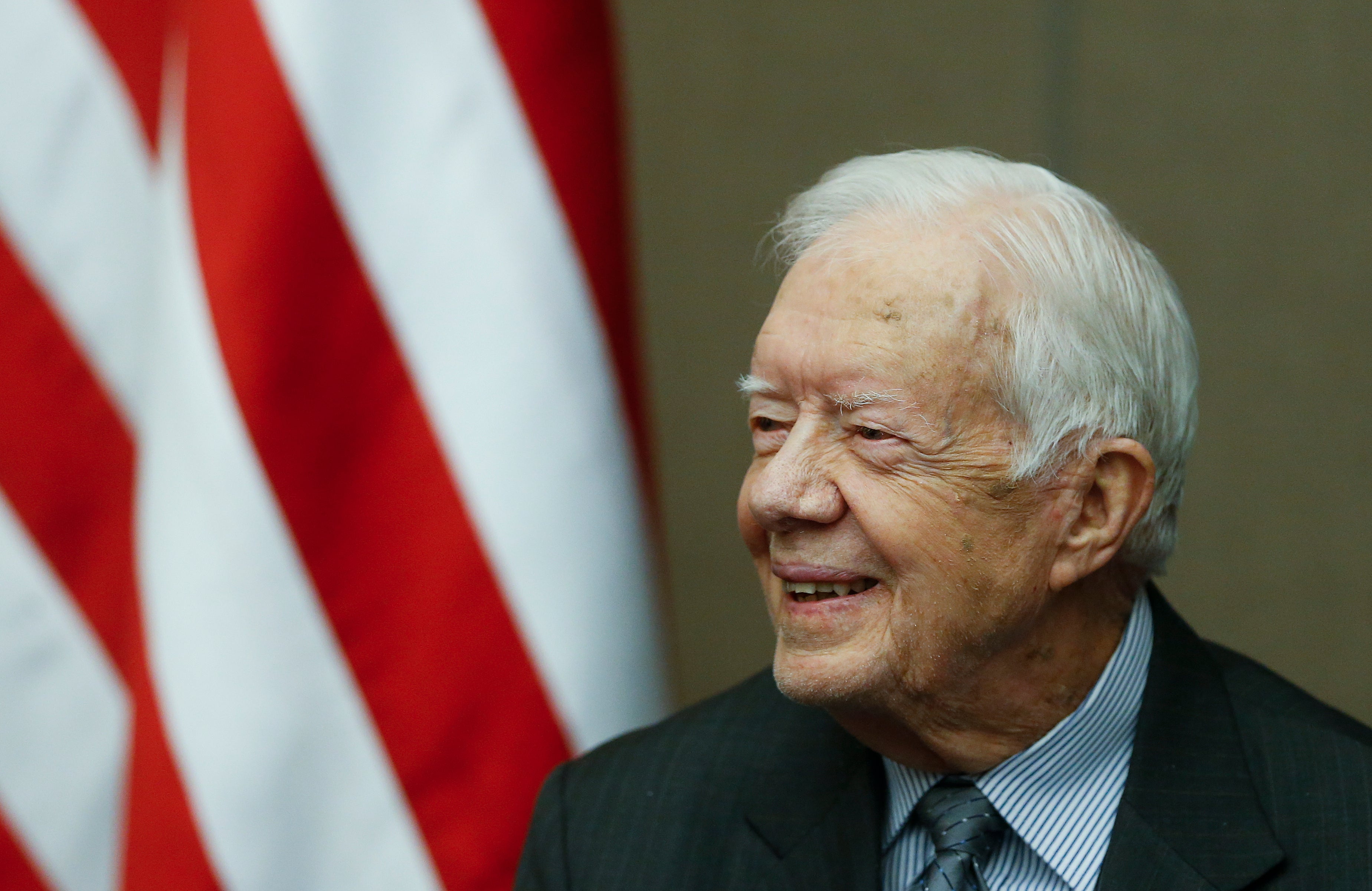 Jimmy Carter pictured in 2016