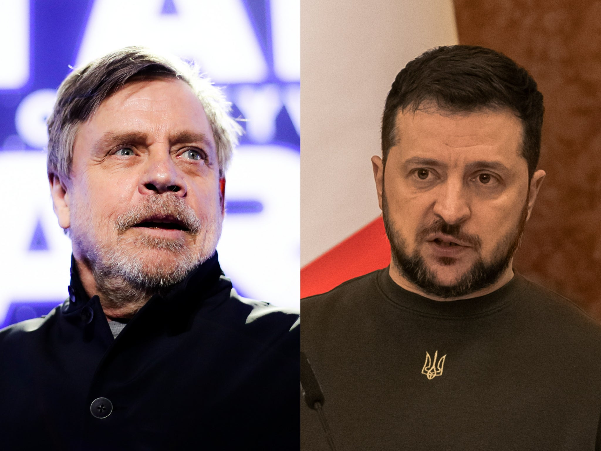 Mark Hamill and Zelensky