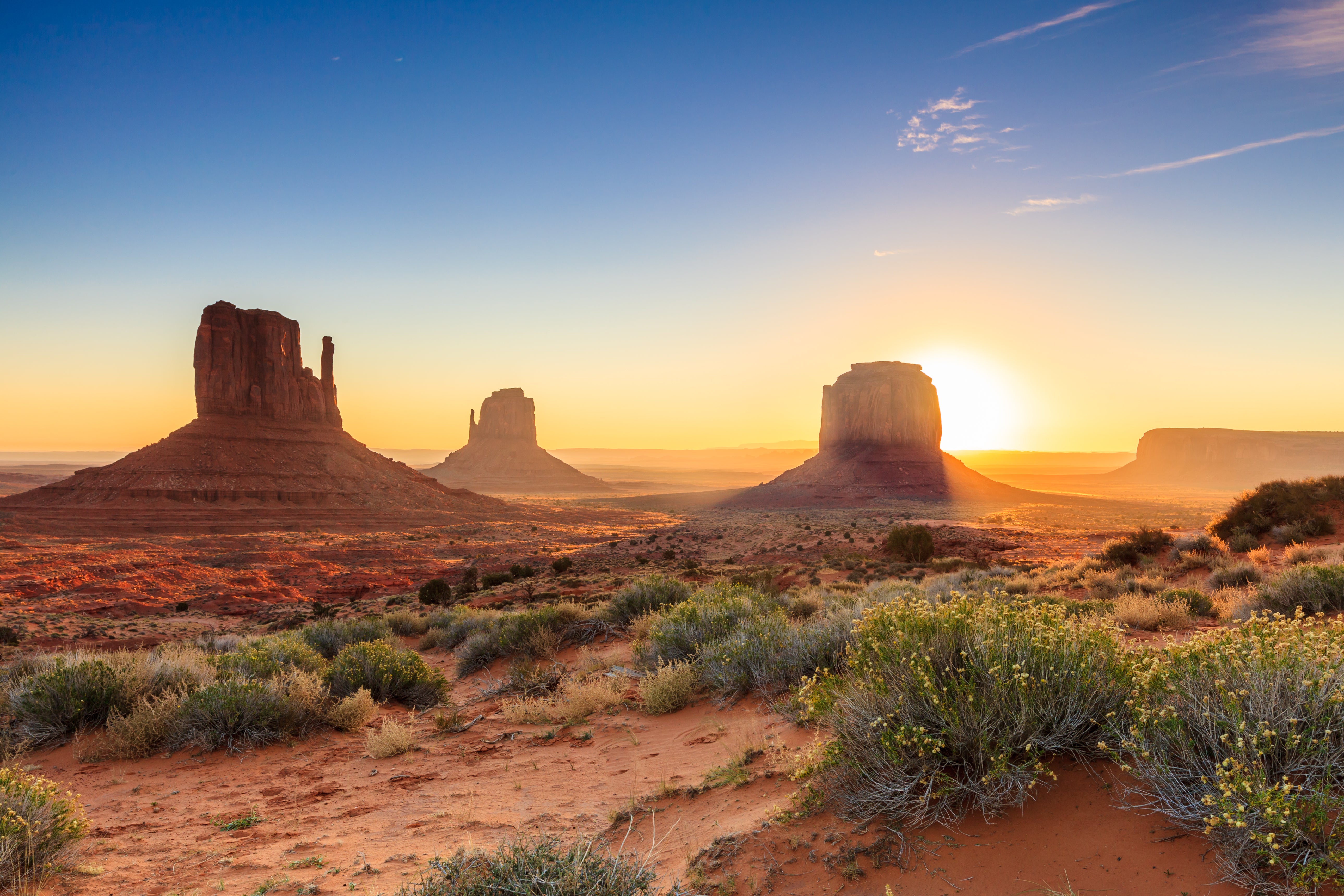 The landscapes of Monument Valley have been made famous on the silver screen