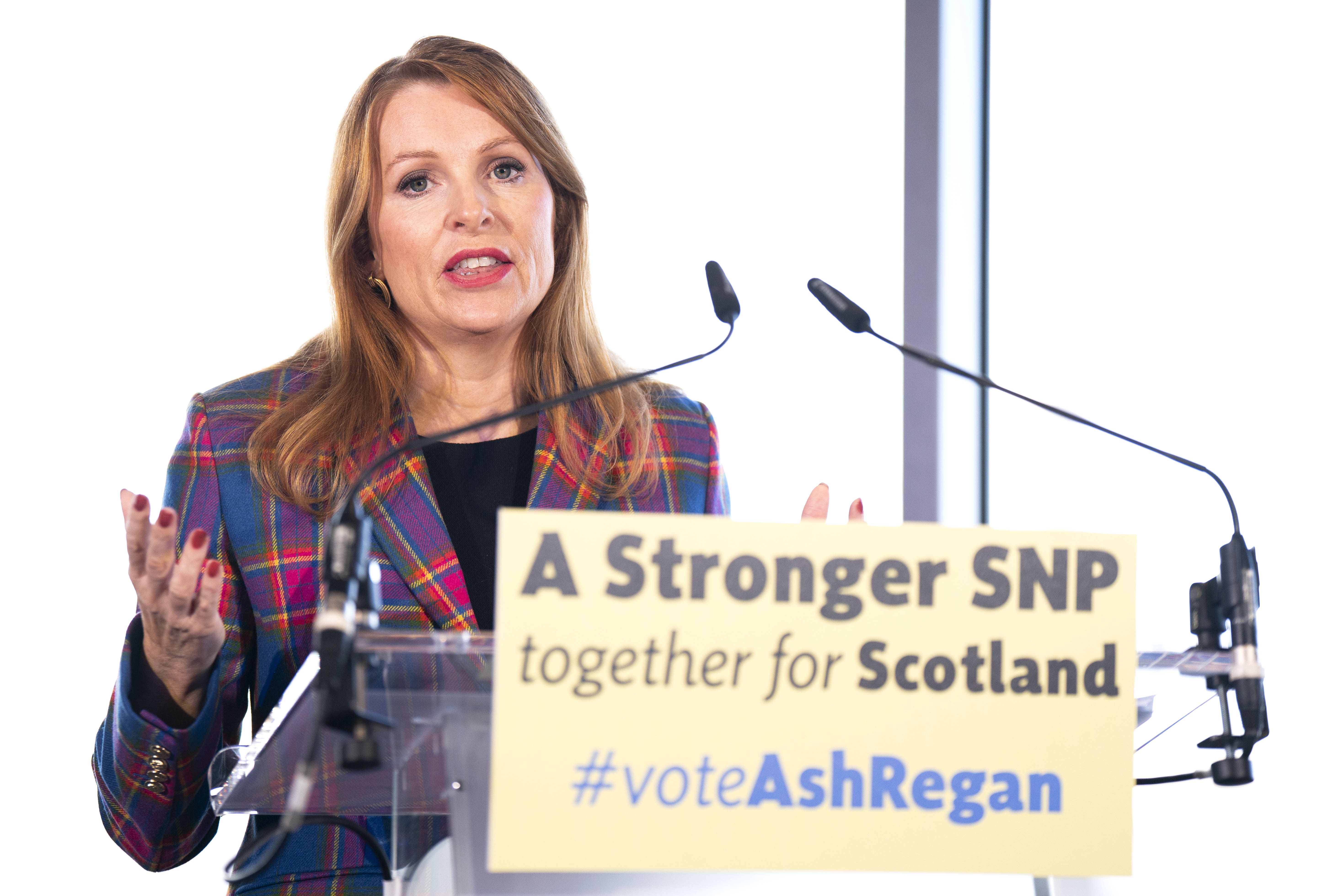 Ash Regan launched her campaign on Friday