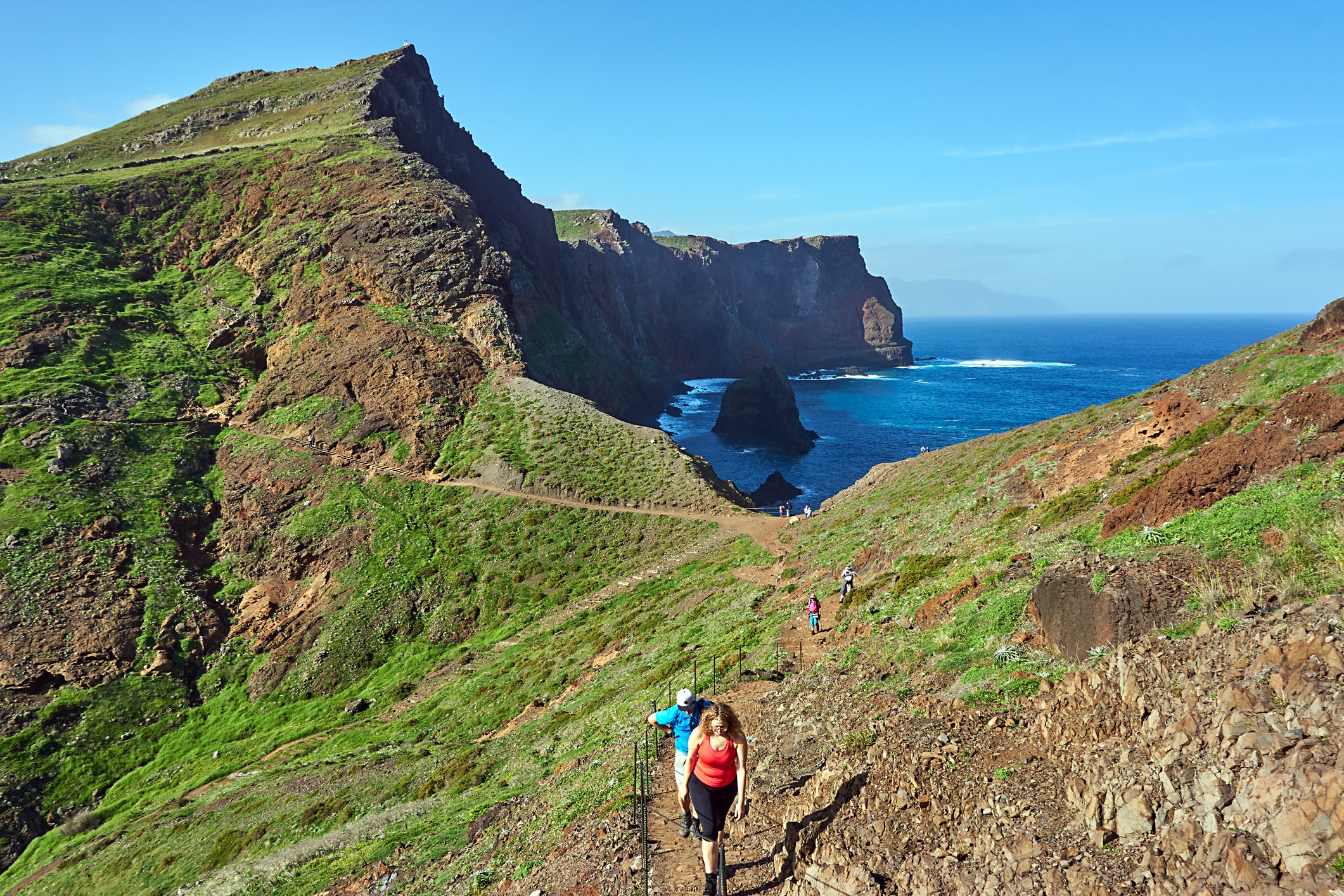 Walkers in Madeira