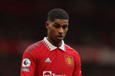 Marcus Rashford a fitness doubt for Man United’s Carabao Cup final