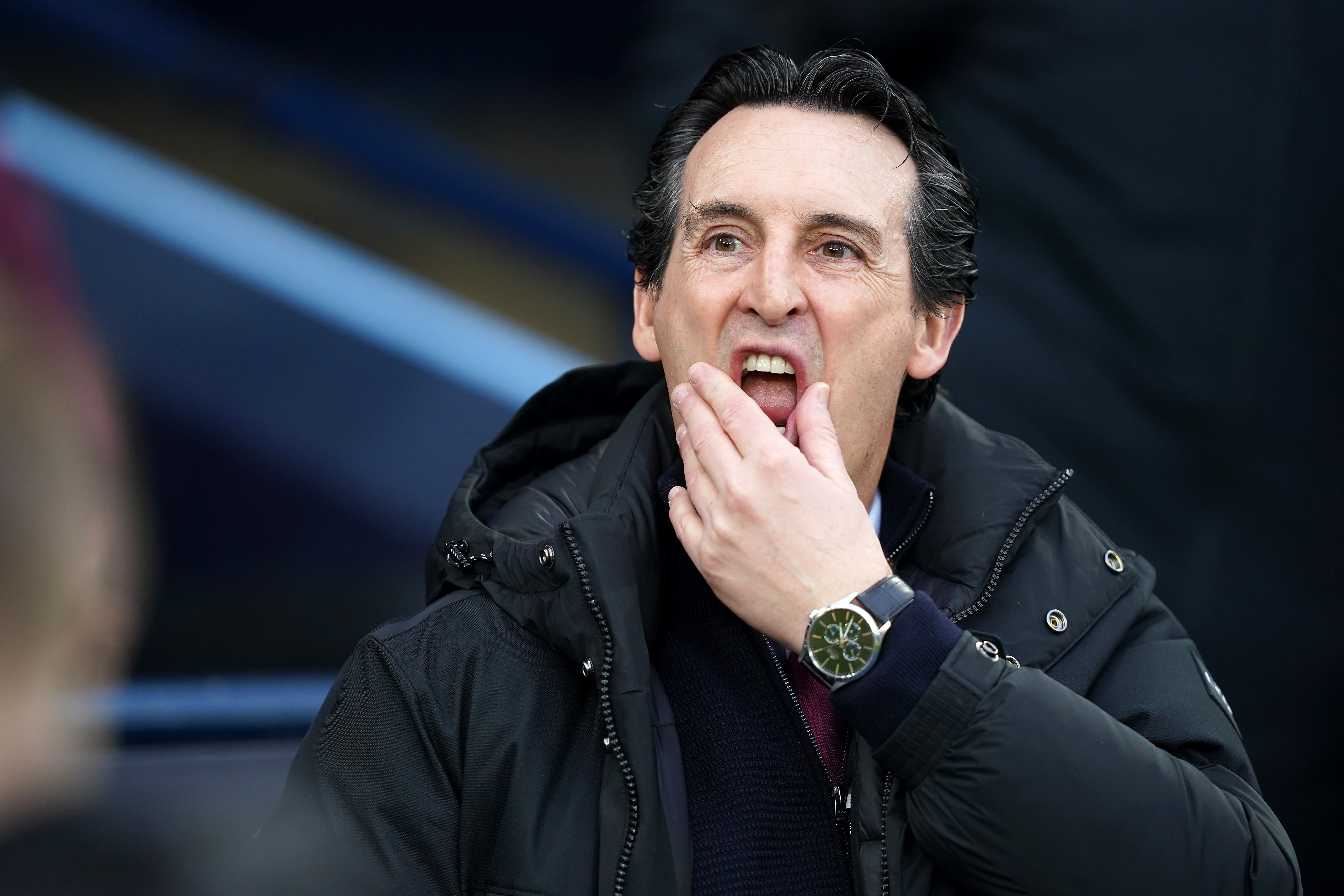 Aston Villa boss Unai Emery is hoping to halt a run of three straight league defeats (Martin Rickett/PA)