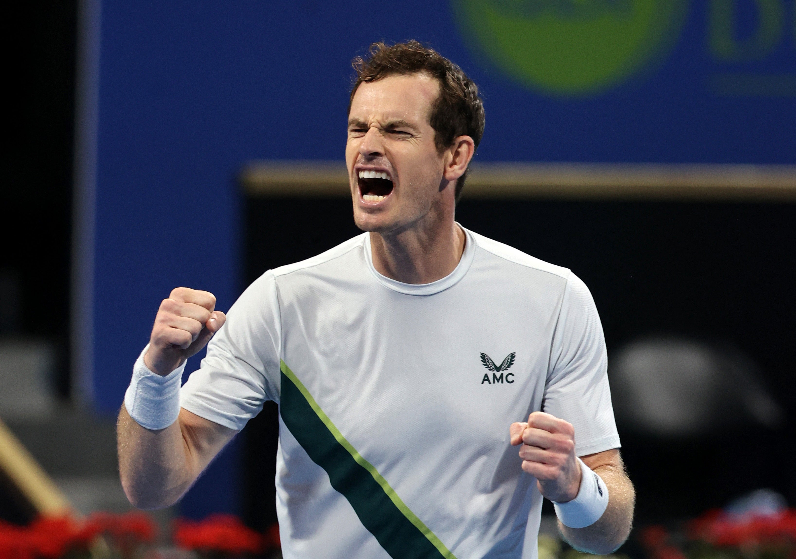 Andy Murray has now saved eight match points this week